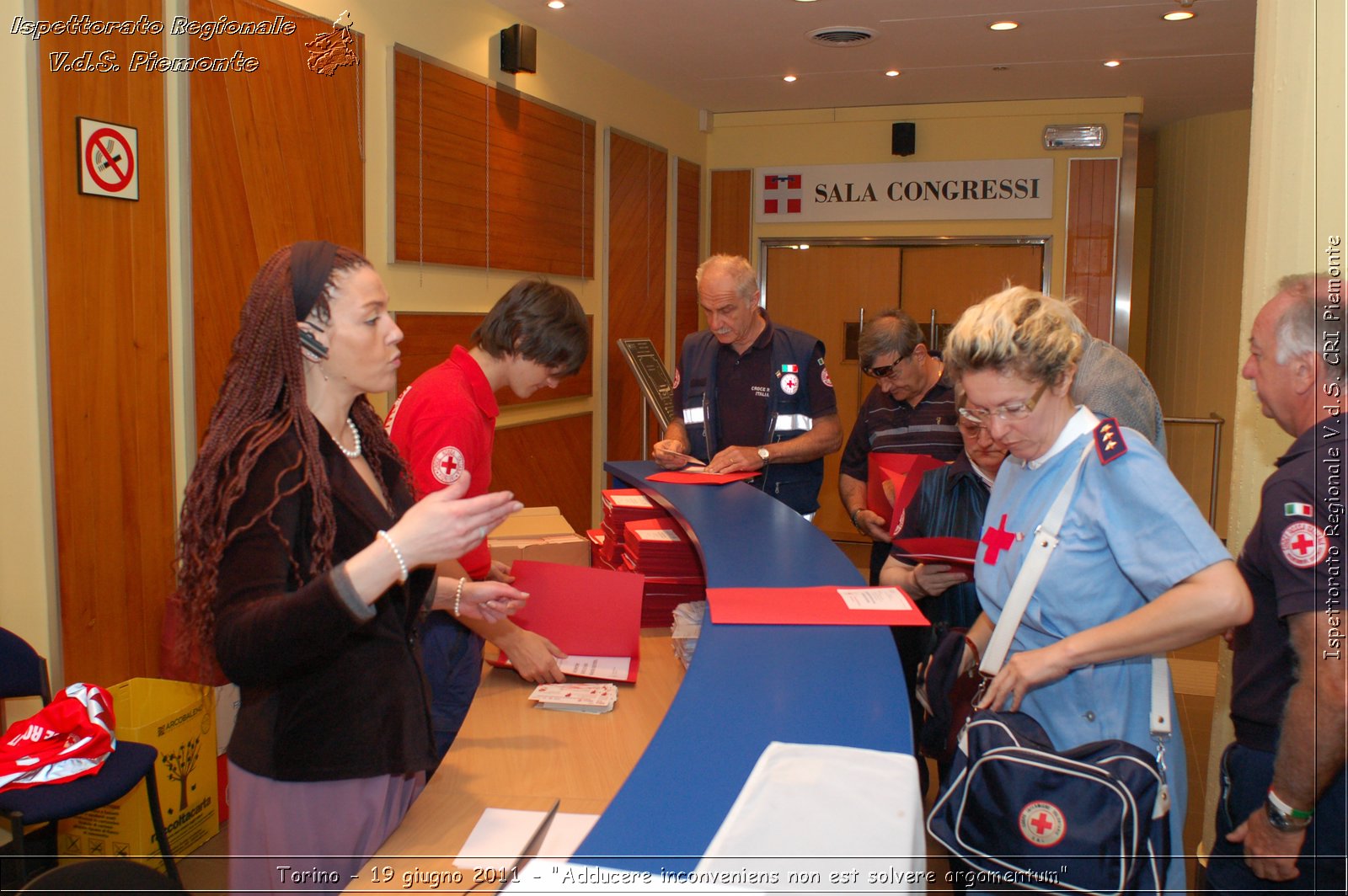 Torino - 19 giugno 2011 - "Adducere inconveniens non est solvere argomentum" -  Croce Rossa Italiana - Ispettorato Regionale Volontari del Soccorso Piemonte