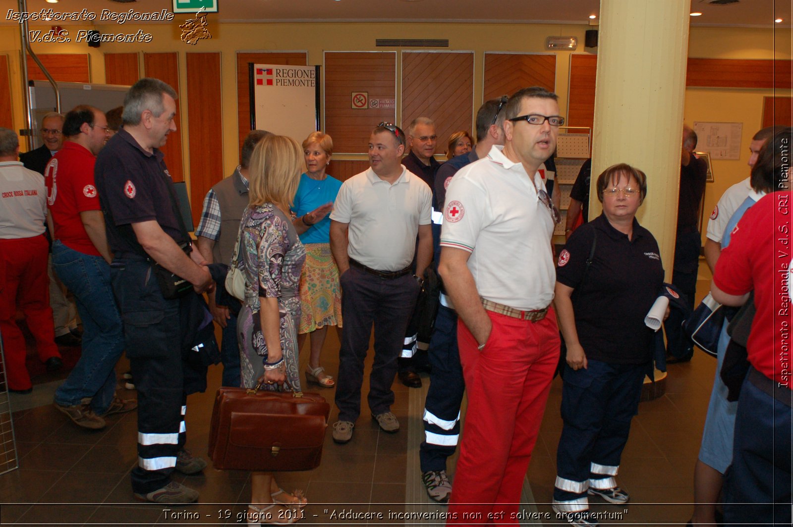 Torino - 19 giugno 2011 - "Adducere inconveniens non est solvere argomentum" -  Croce Rossa Italiana - Ispettorato Regionale Volontari del Soccorso Piemonte