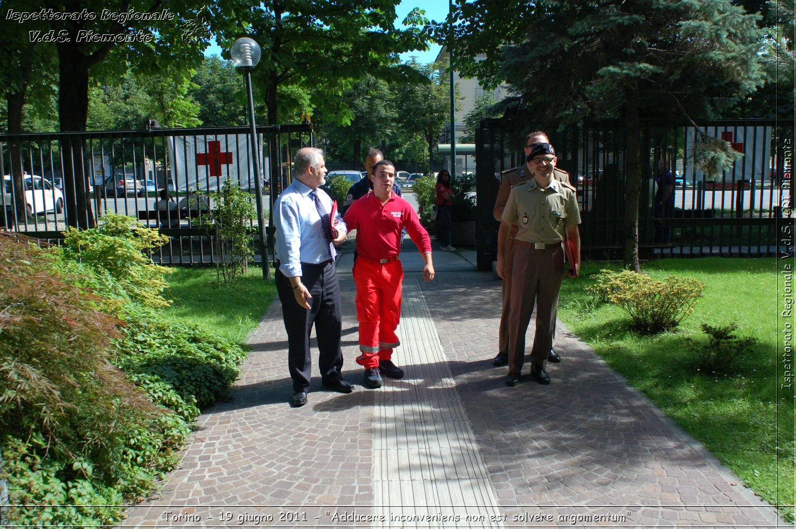 Torino - 19 giugno 2011 - "Adducere inconveniens non est solvere argomentum" -  Croce Rossa Italiana - Ispettorato Regionale Volontari del Soccorso Piemonte