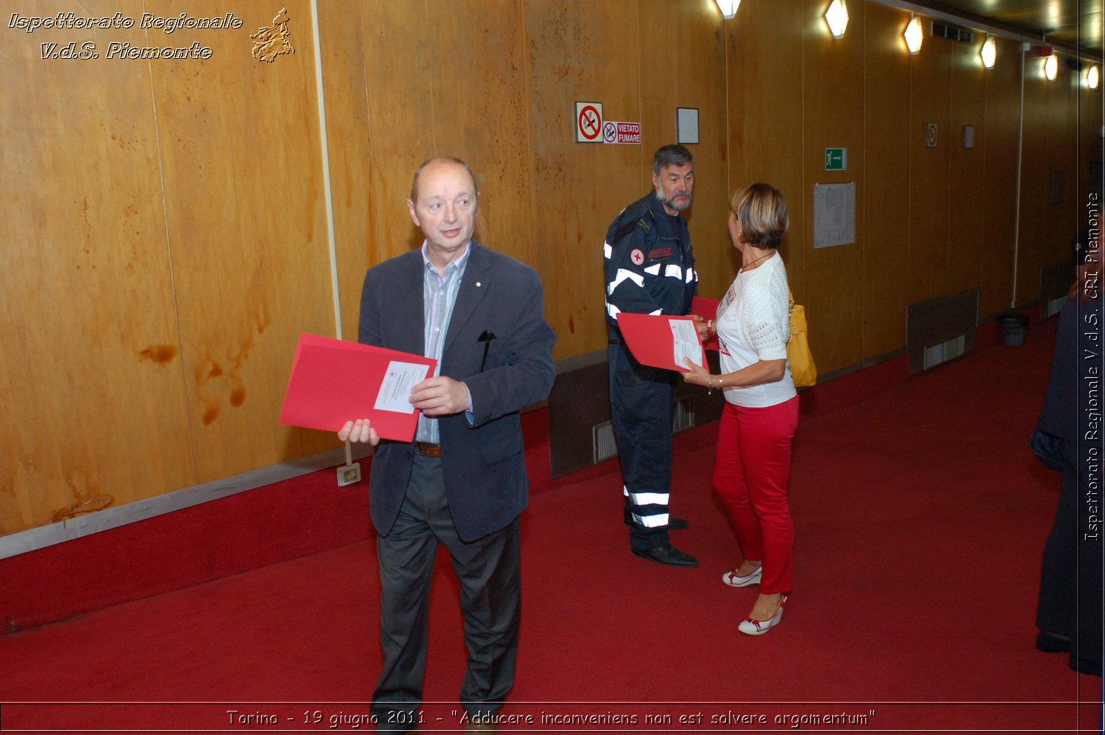 Torino - 19 giugno 2011 - "Adducere inconveniens non est solvere argomentum" -  Croce Rossa Italiana - Ispettorato Regionale Volontari del Soccorso Piemonte