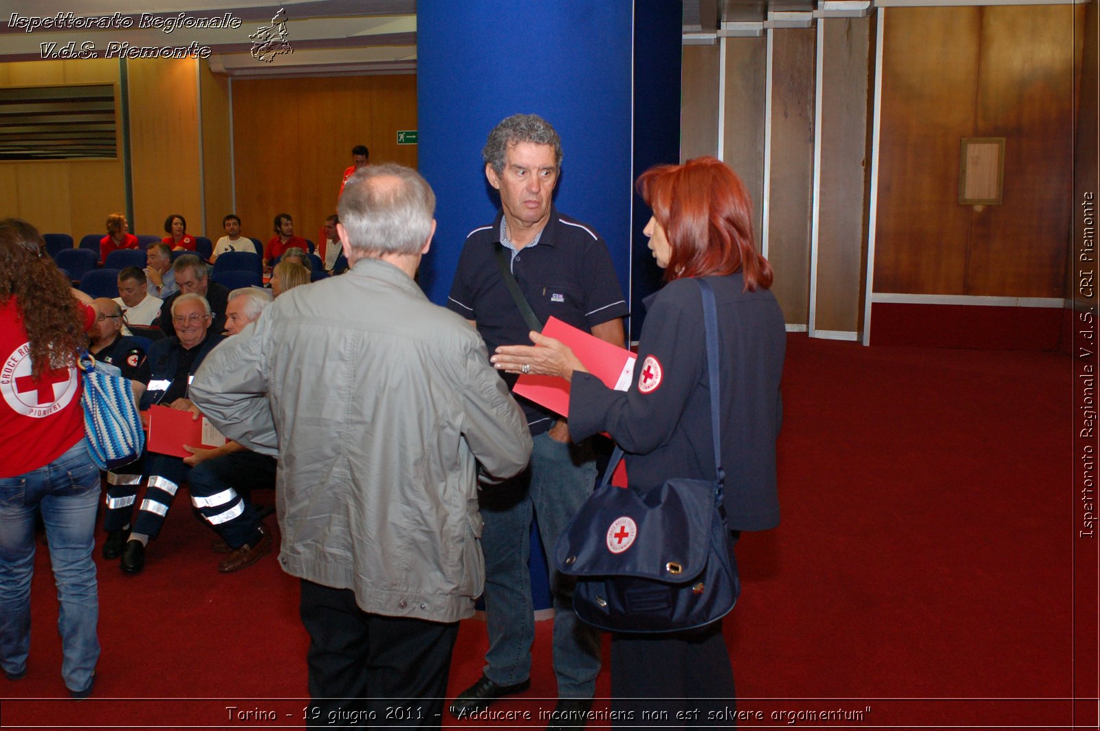 Torino - 19 giugno 2011 - "Adducere inconveniens non est solvere argomentum" -  Croce Rossa Italiana - Ispettorato Regionale Volontari del Soccorso Piemonte