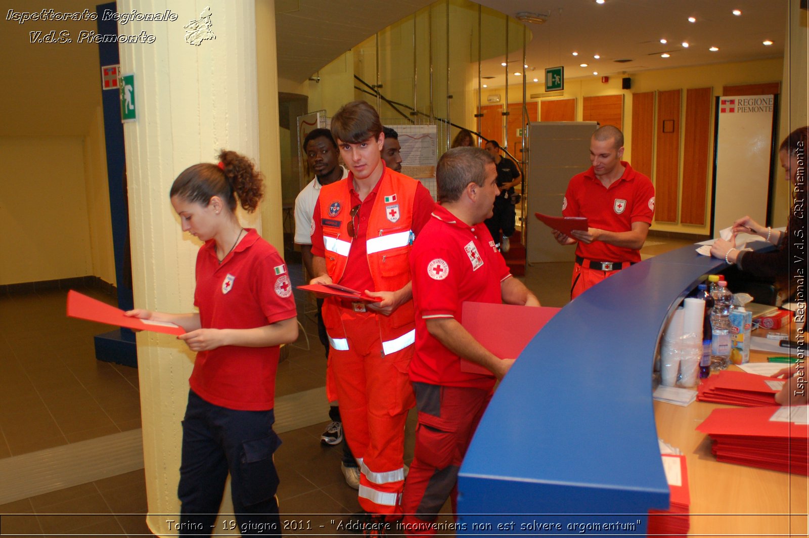 Torino - 19 giugno 2011 - "Adducere inconveniens non est solvere argomentum" -  Croce Rossa Italiana - Ispettorato Regionale Volontari del Soccorso Piemonte