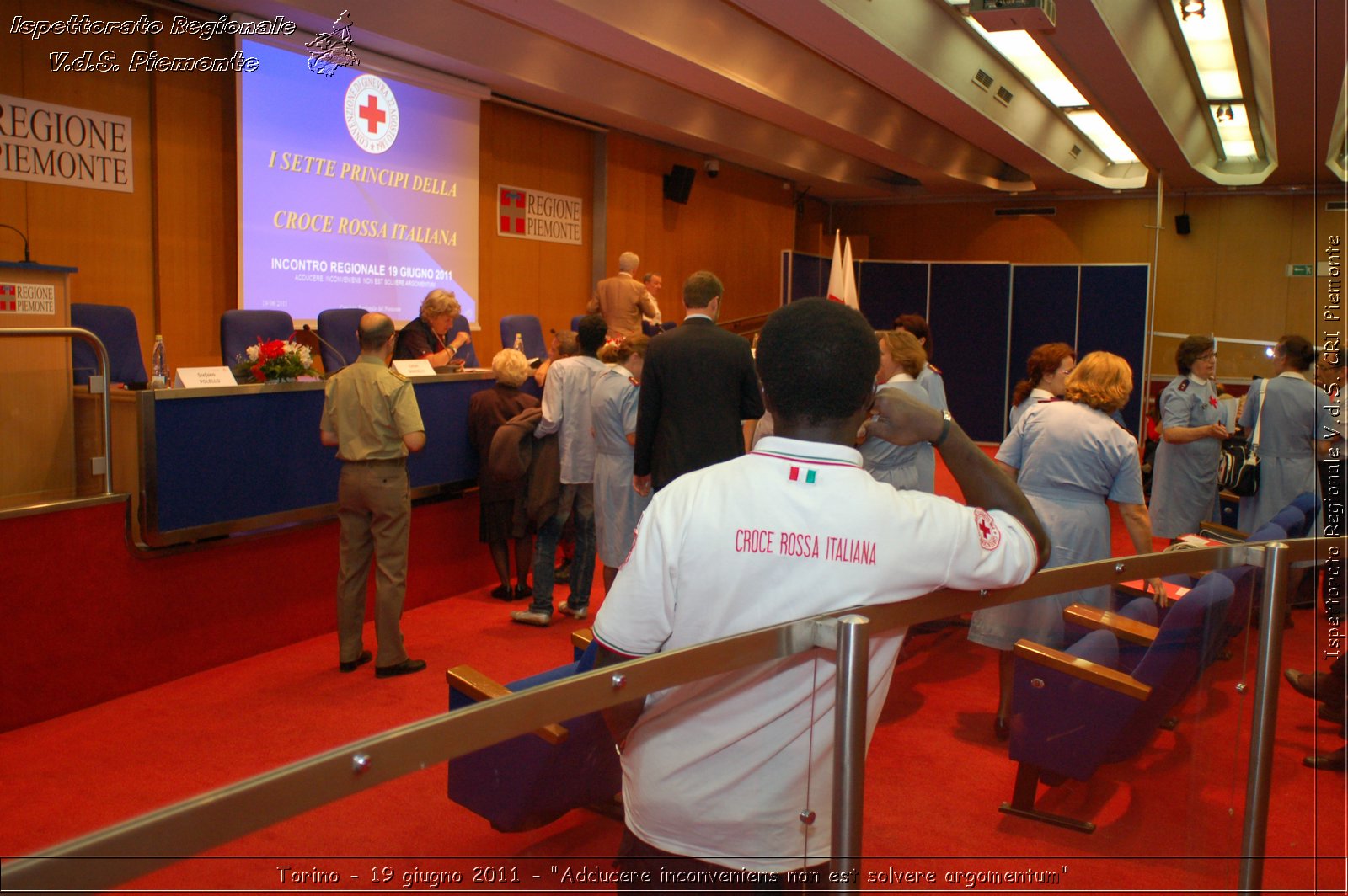 Torino - 19 giugno 2011 - "Adducere inconveniens non est solvere argomentum" -  Croce Rossa Italiana - Ispettorato Regionale Volontari del Soccorso Piemonte