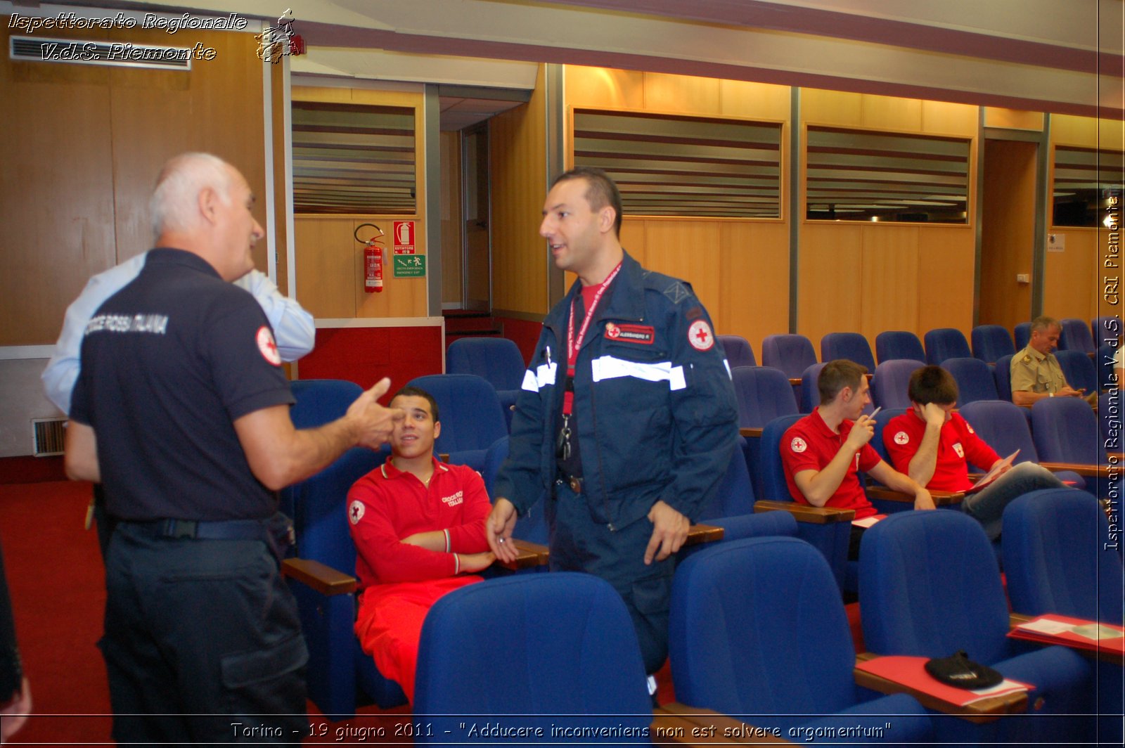 Torino - 19 giugno 2011 - "Adducere inconveniens non est solvere argomentum" -  Croce Rossa Italiana - Ispettorato Regionale Volontari del Soccorso Piemonte