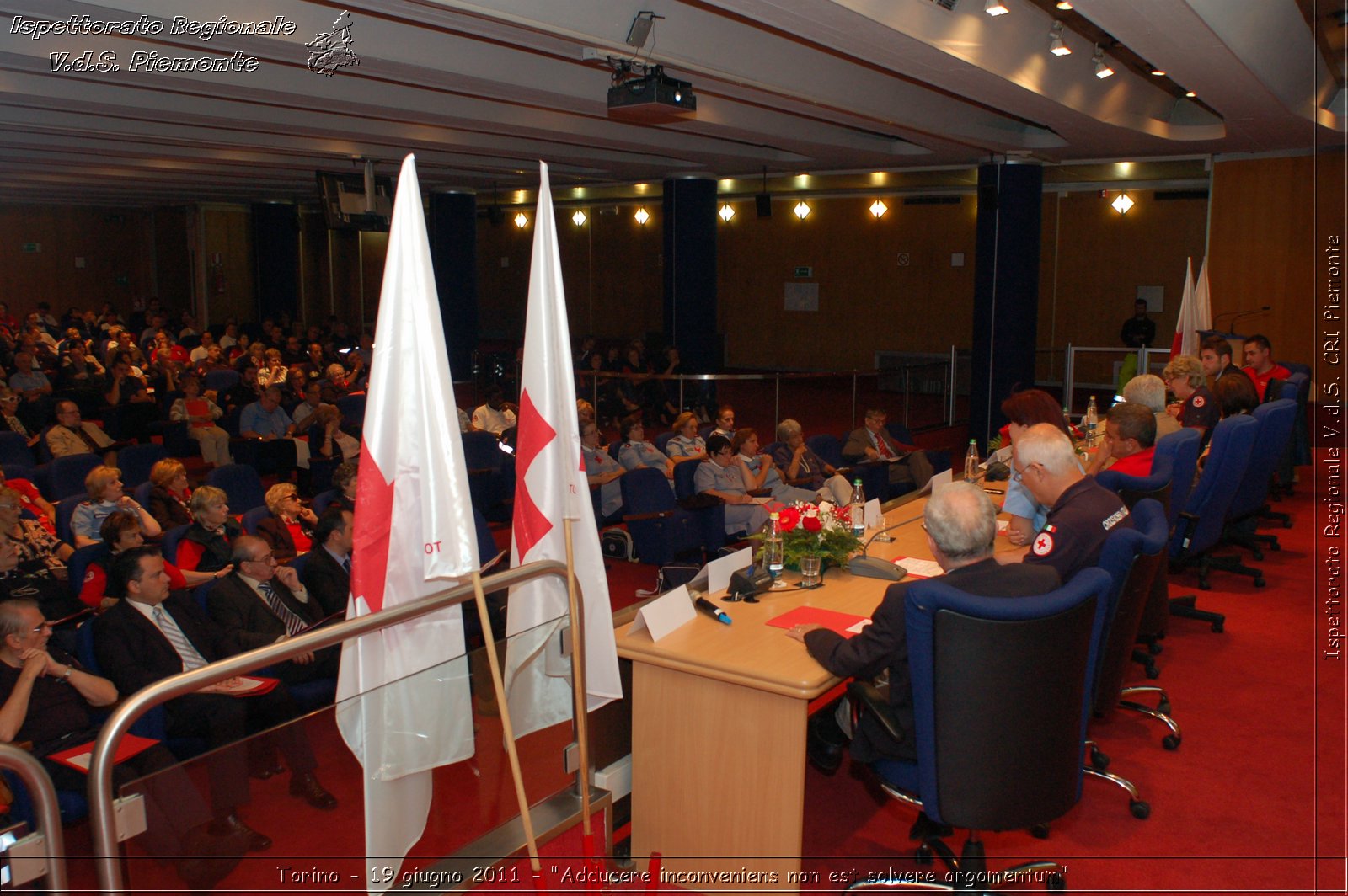 Torino - 19 giugno 2011 - "Adducere inconveniens non est solvere argomentum" -  Croce Rossa Italiana - Ispettorato Regionale Volontari del Soccorso Piemonte