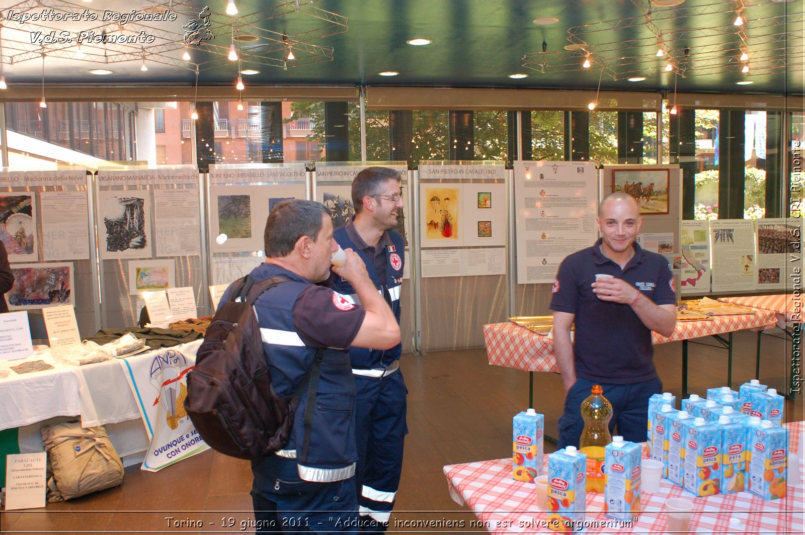 Torino - 19 giugno 2011 - "Adducere inconveniens non est solvere argomentum" -  Croce Rossa Italiana - Ispettorato Regionale Volontari del Soccorso Piemonte