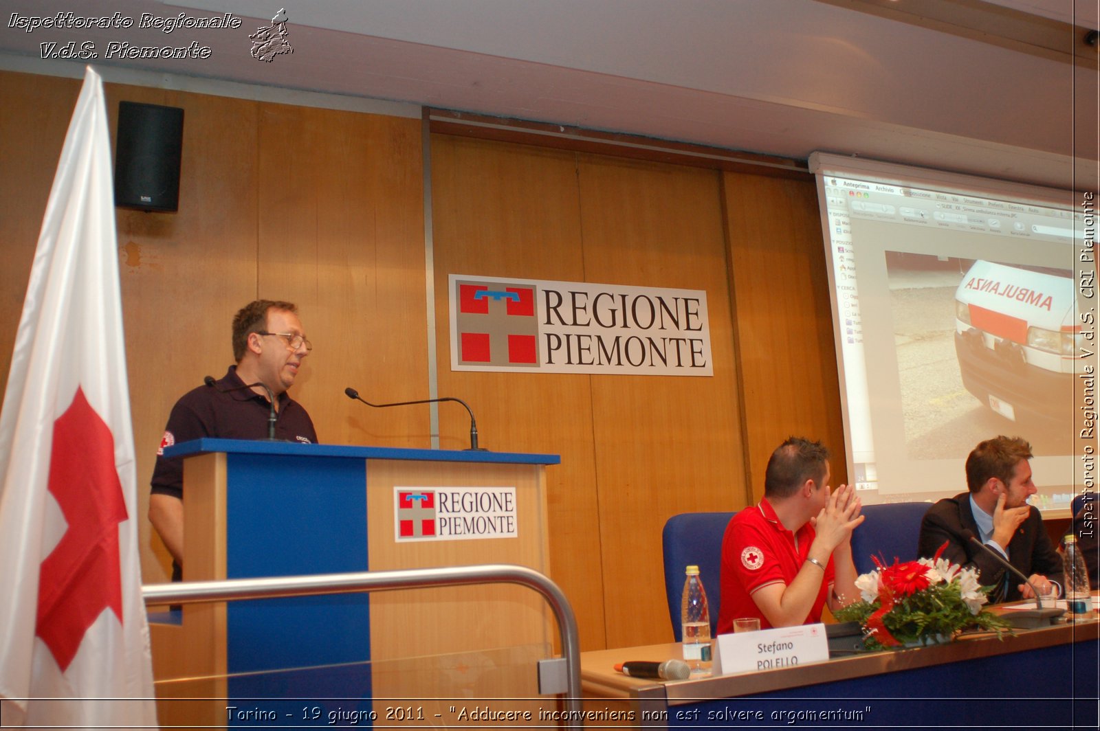 Torino - 19 giugno 2011 - "Adducere inconveniens non est solvere argomentum" -  Croce Rossa Italiana - Ispettorato Regionale Volontari del Soccorso Piemonte