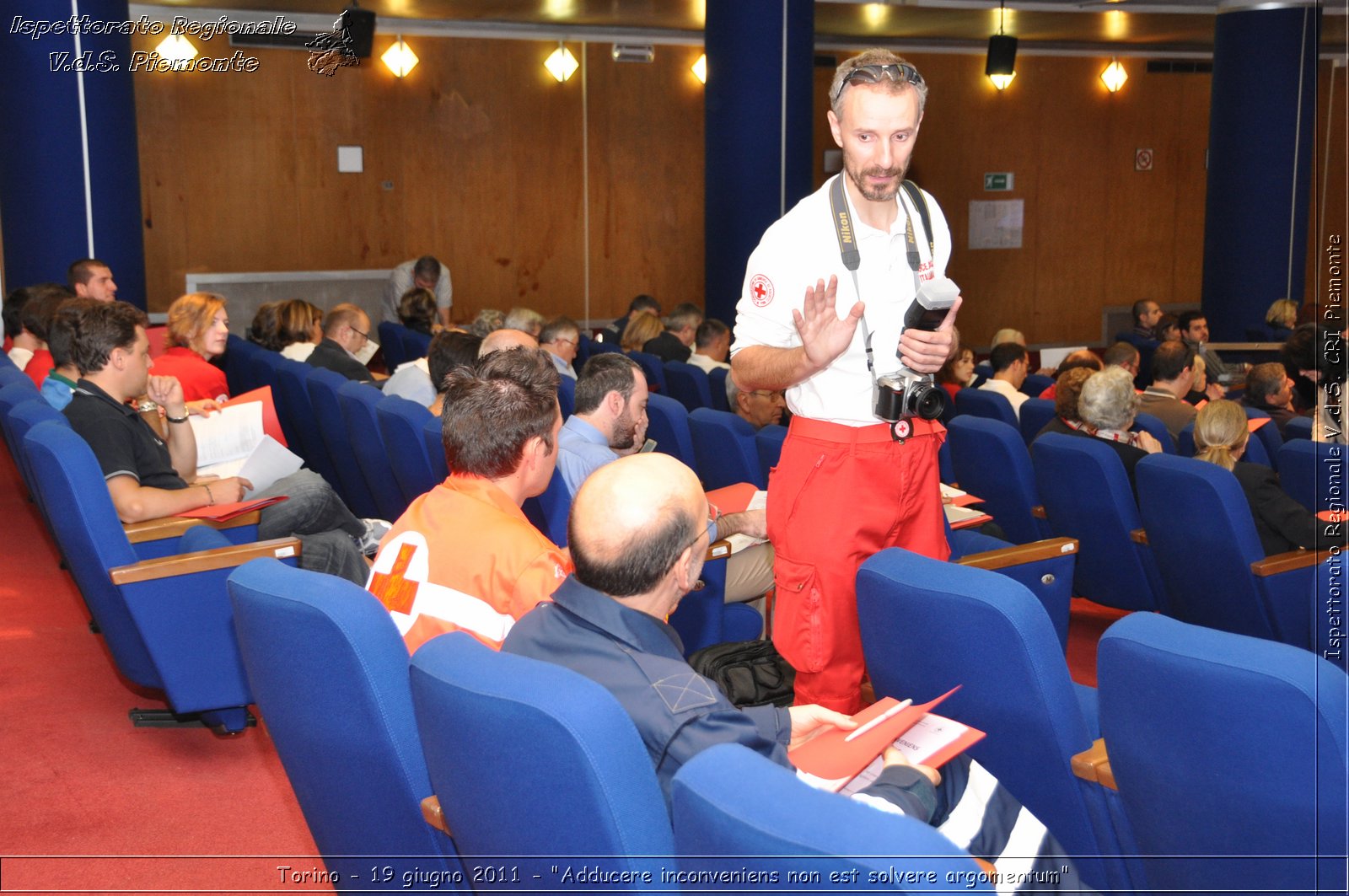 Torino - 19 giugno 2011 - "Adducere inconveniens non est solvere argomentum" -  Croce Rossa Italiana - Ispettorato Regionale Volontari del Soccorso Piemonte