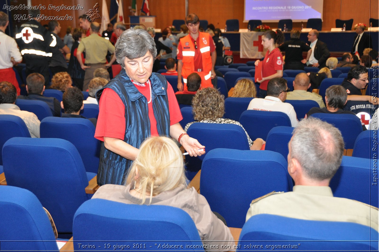 Torino - 19 giugno 2011 - "Adducere inconveniens non est solvere argomentum" -  Croce Rossa Italiana - Ispettorato Regionale Volontari del Soccorso Piemonte