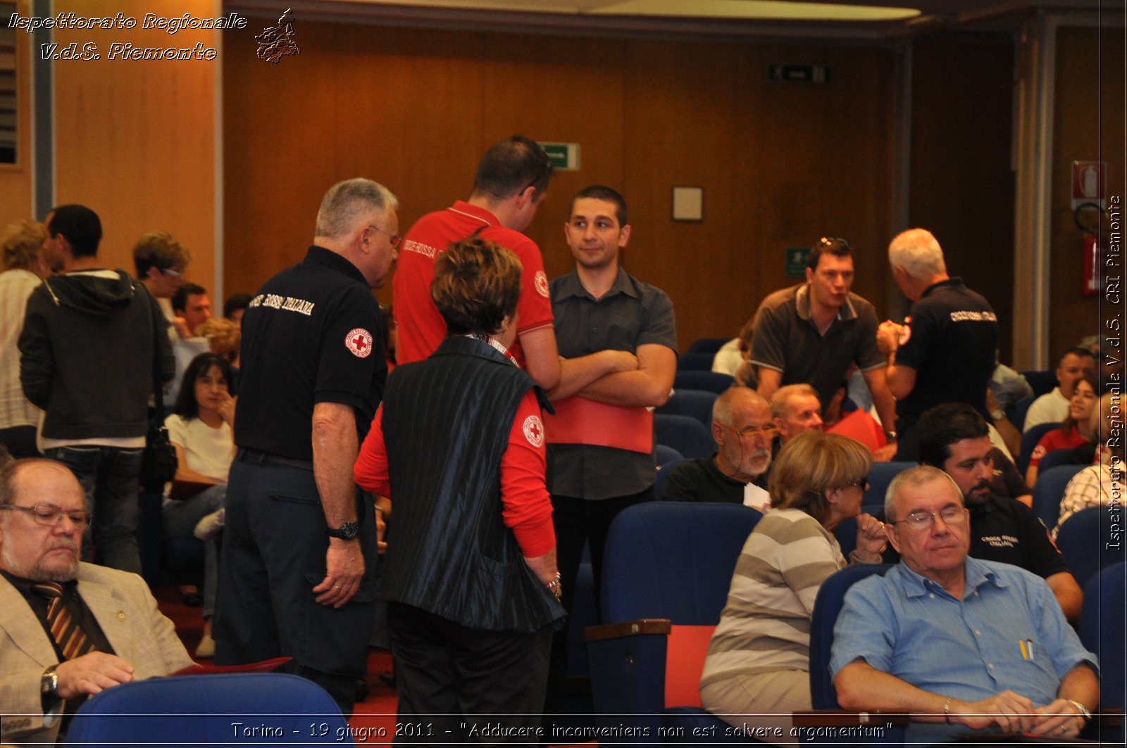 Torino - 19 giugno 2011 - "Adducere inconveniens non est solvere argomentum" -  Croce Rossa Italiana - Ispettorato Regionale Volontari del Soccorso Piemonte