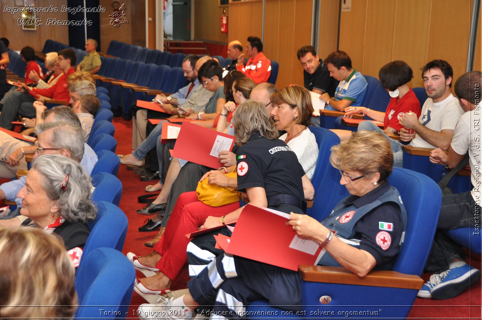 Torino - 19 giugno 2011 - "Adducere inconveniens non est solvere argomentum" -  Croce Rossa Italiana - Ispettorato Regionale Volontari del Soccorso Piemonte