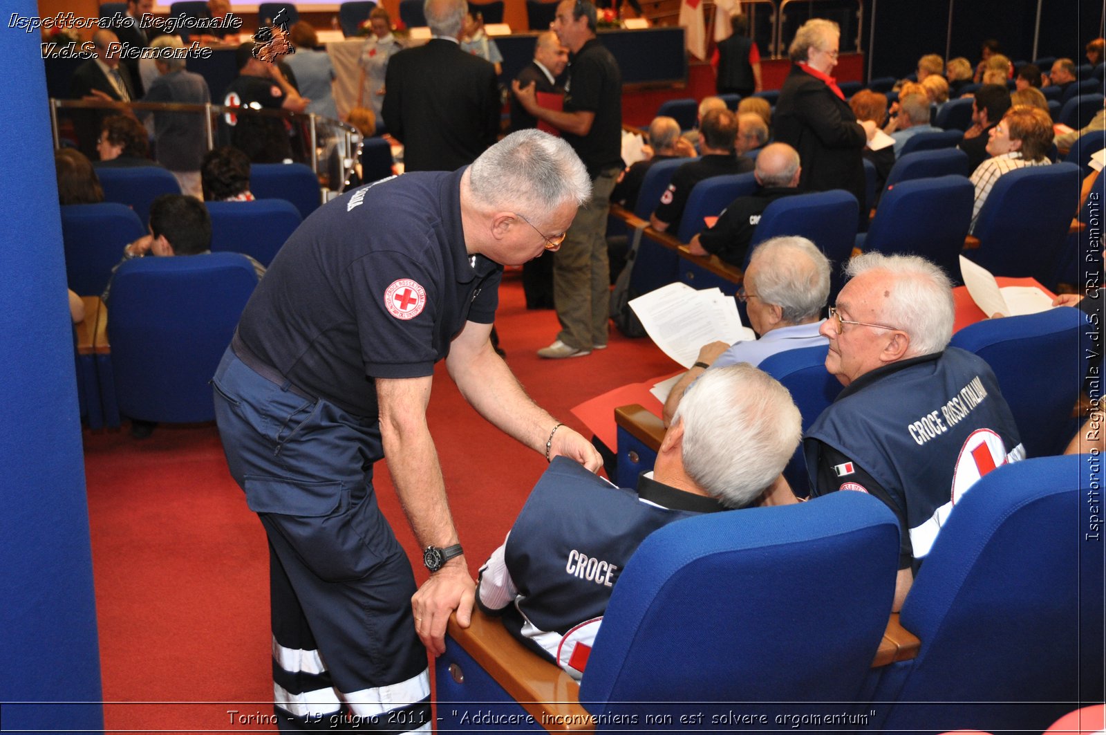 Torino - 19 giugno 2011 - "Adducere inconveniens non est solvere argomentum" -  Croce Rossa Italiana - Ispettorato Regionale Volontari del Soccorso Piemonte