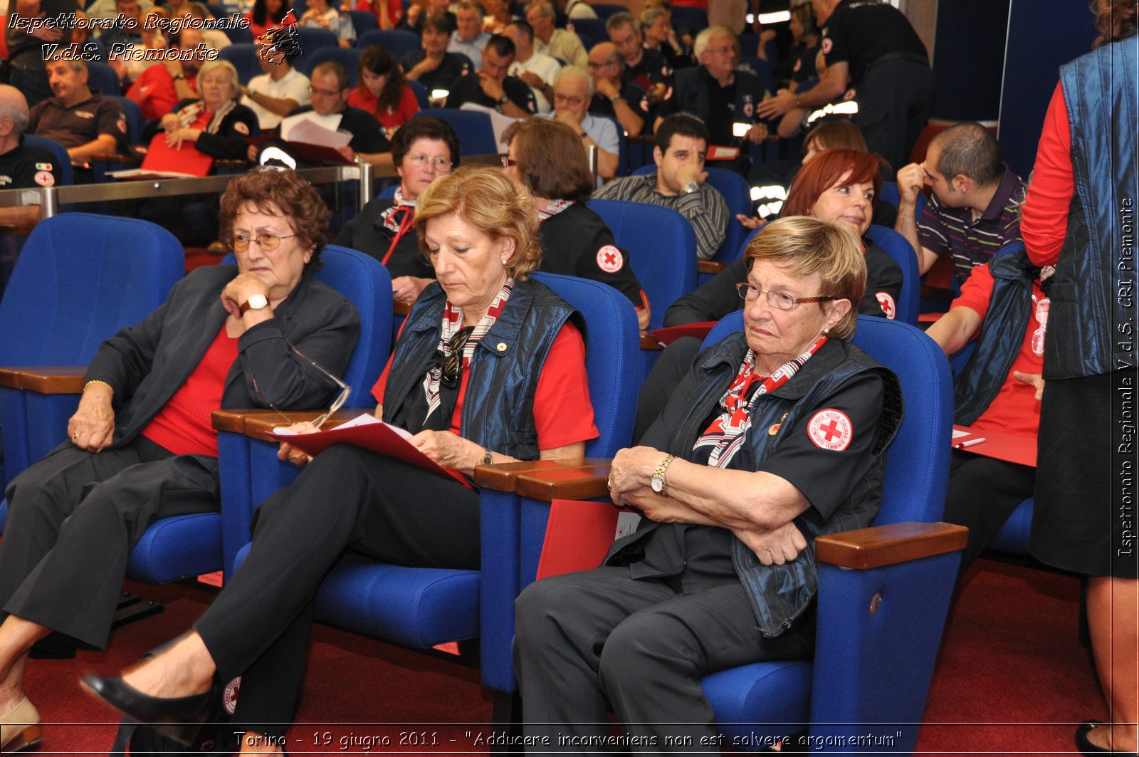 Torino - 19 giugno 2011 - "Adducere inconveniens non est solvere argomentum" -  Croce Rossa Italiana - Ispettorato Regionale Volontari del Soccorso Piemonte