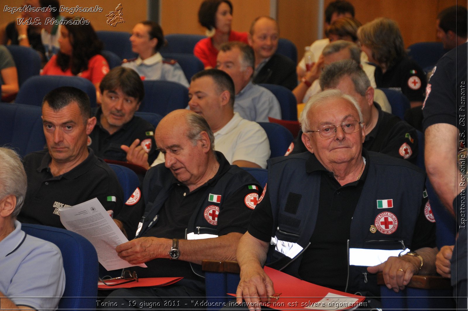 Torino - 19 giugno 2011 - "Adducere inconveniens non est solvere argomentum" -  Croce Rossa Italiana - Ispettorato Regionale Volontari del Soccorso Piemonte