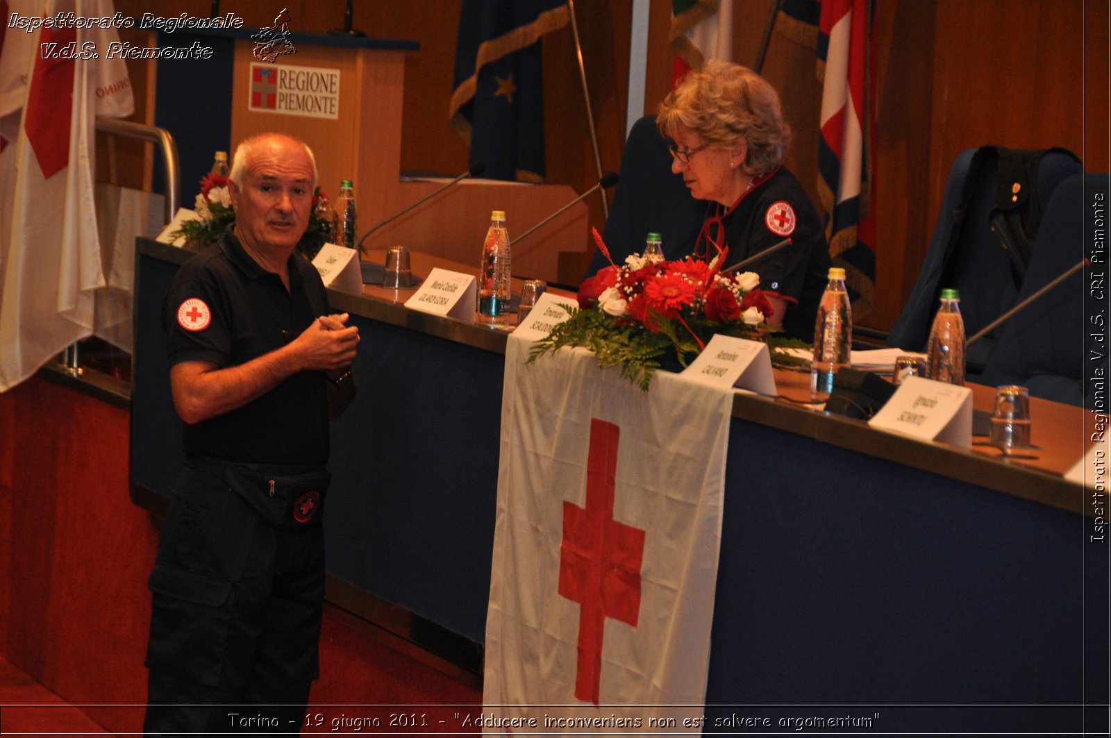 Torino - 19 giugno 2011 - "Adducere inconveniens non est solvere argomentum" -  Croce Rossa Italiana - Ispettorato Regionale Volontari del Soccorso Piemonte