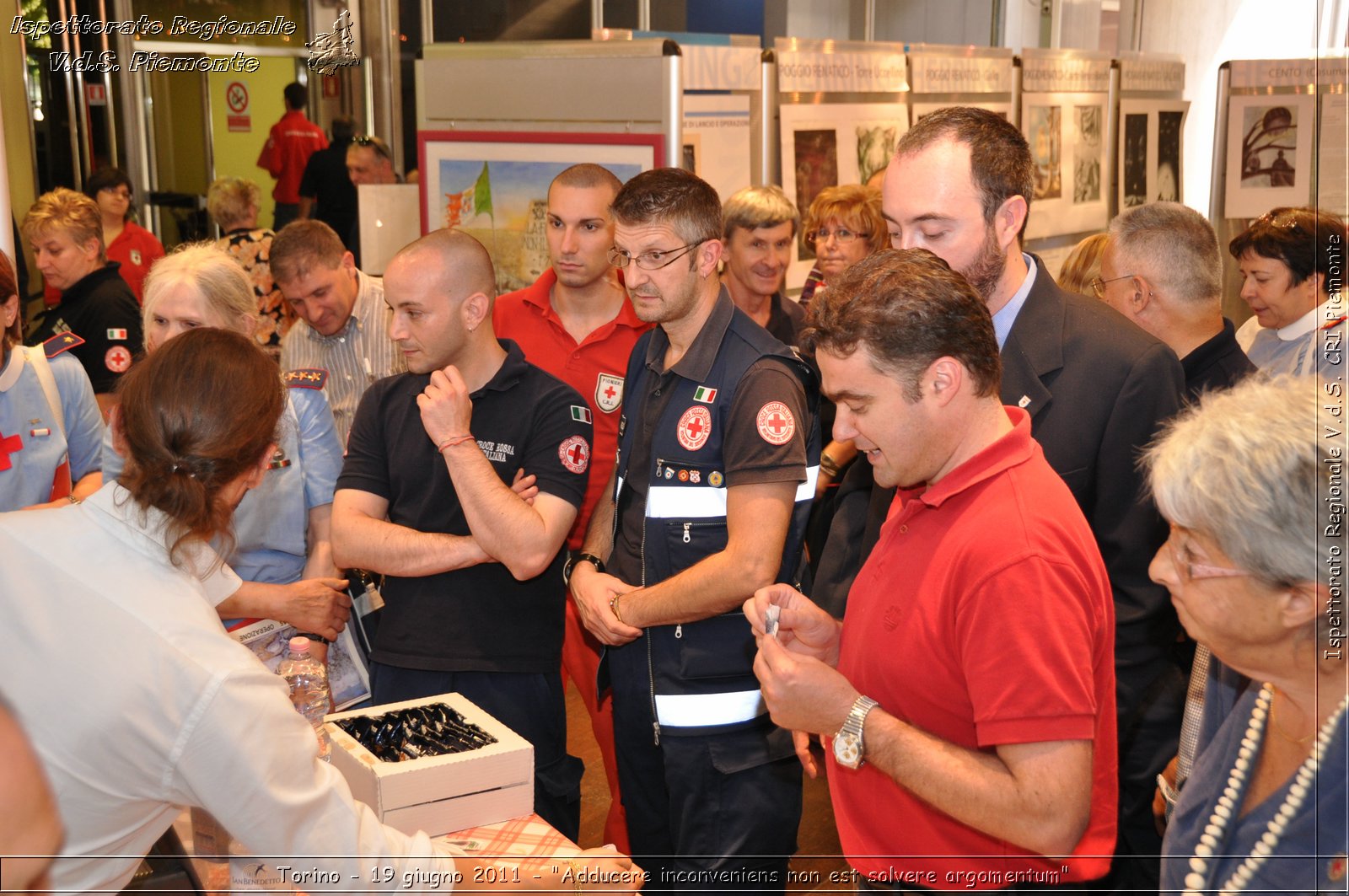 Torino - 19 giugno 2011 - "Adducere inconveniens non est solvere argomentum" -  Croce Rossa Italiana - Ispettorato Regionale Volontari del Soccorso Piemonte