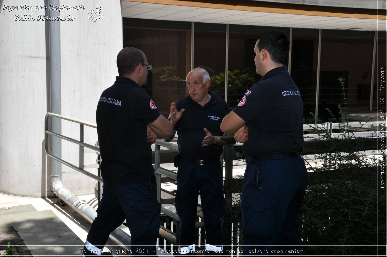 Torino - 19 giugno 2011 - "Adducere inconveniens non est solvere argomentum" -  Croce Rossa Italiana - Ispettorato Regionale Volontari del Soccorso Piemonte