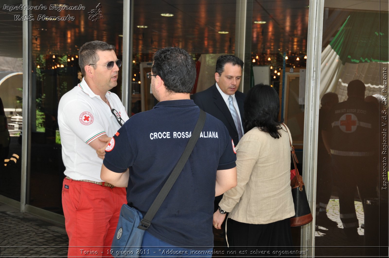 Torino - 19 giugno 2011 - "Adducere inconveniens non est solvere argomentum" -  Croce Rossa Italiana - Ispettorato Regionale Volontari del Soccorso Piemonte