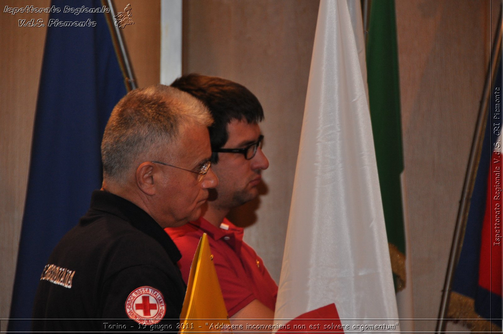 Torino - 19 giugno 2011 - "Adducere inconveniens non est solvere argomentum" -  Croce Rossa Italiana - Ispettorato Regionale Volontari del Soccorso Piemonte