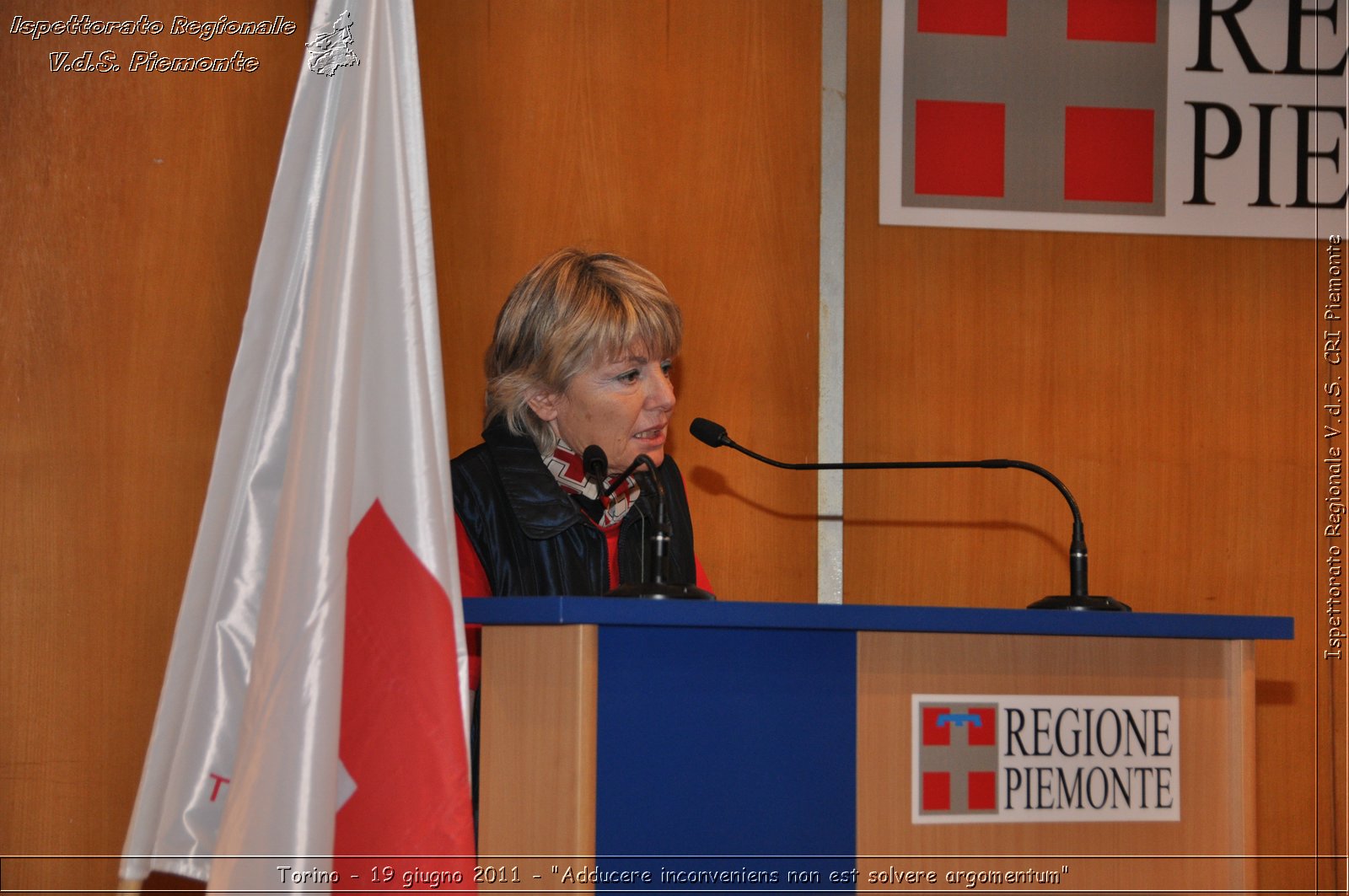 Torino - 19 giugno 2011 - "Adducere inconveniens non est solvere argomentum" -  Croce Rossa Italiana - Ispettorato Regionale Volontari del Soccorso Piemonte