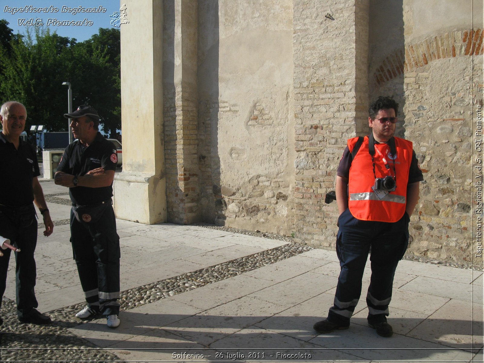 Solferino - 26 luglio 2011 - Fiaccolata -  Croce Rossa Italiana - Ispettorato Regionale Volontari del Soccorso Piemonte