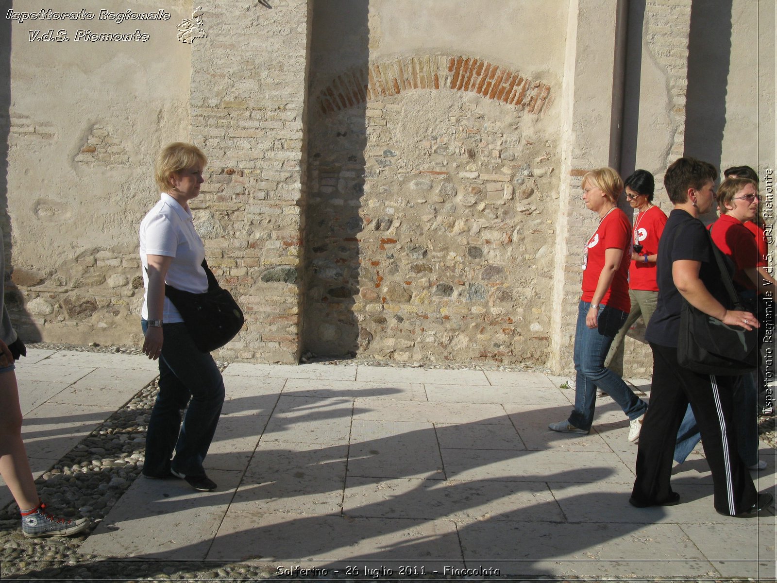 Solferino - 26 luglio 2011 - Fiaccolata -  Croce Rossa Italiana - Ispettorato Regionale Volontari del Soccorso Piemonte