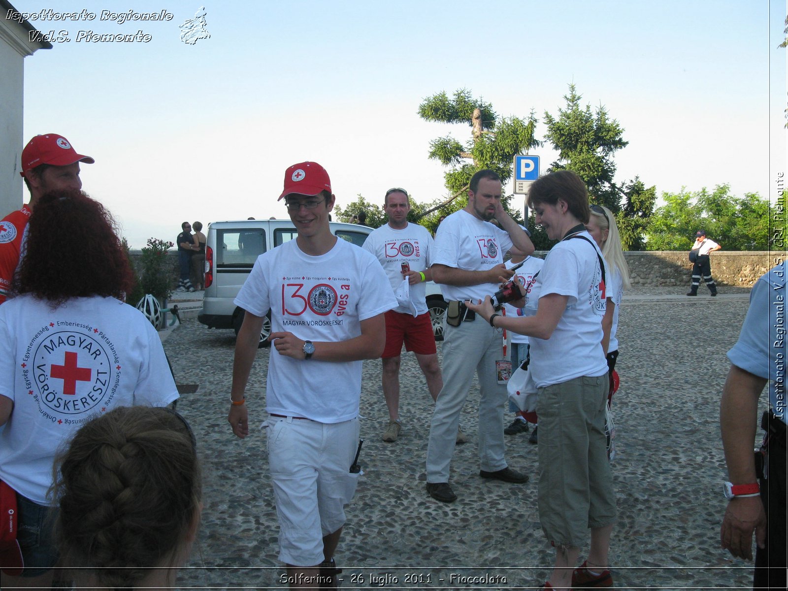 Solferino - 26 luglio 2011 - Fiaccolata -  Croce Rossa Italiana - Ispettorato Regionale Volontari del Soccorso Piemonte