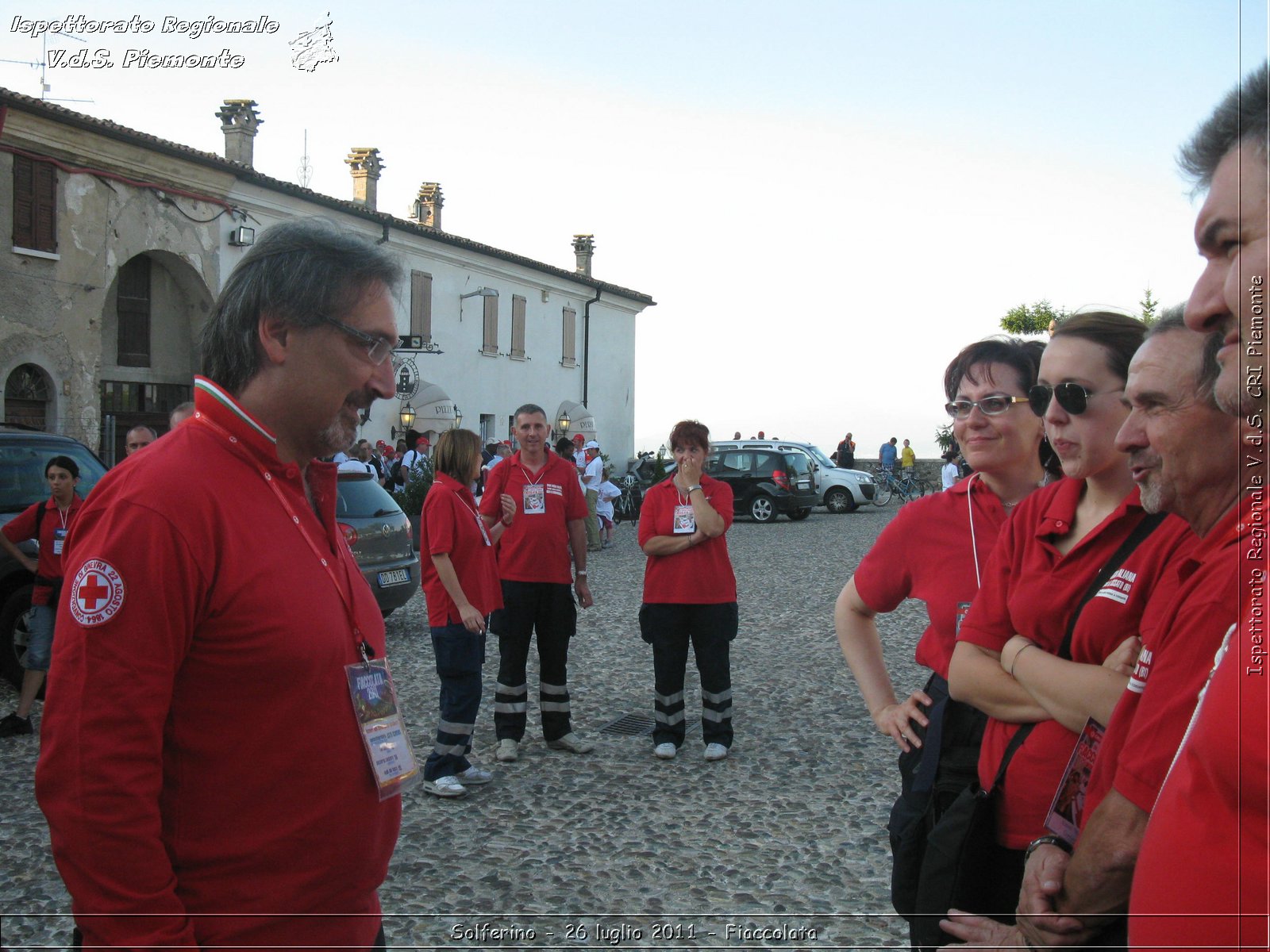 Solferino - 26 luglio 2011 - Fiaccolata -  Croce Rossa Italiana - Ispettorato Regionale Volontari del Soccorso Piemonte