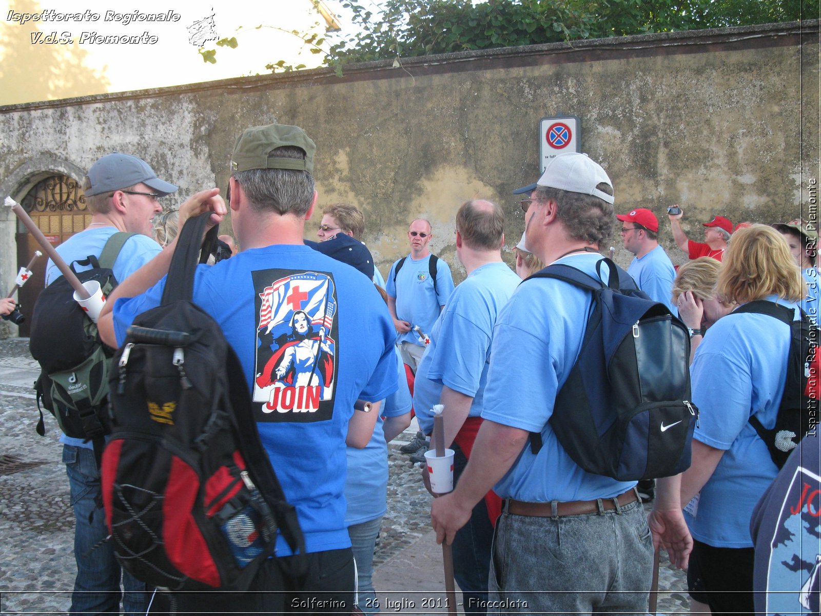 Solferino - 26 luglio 2011 - Fiaccolata -  Croce Rossa Italiana - Ispettorato Regionale Volontari del Soccorso Piemonte