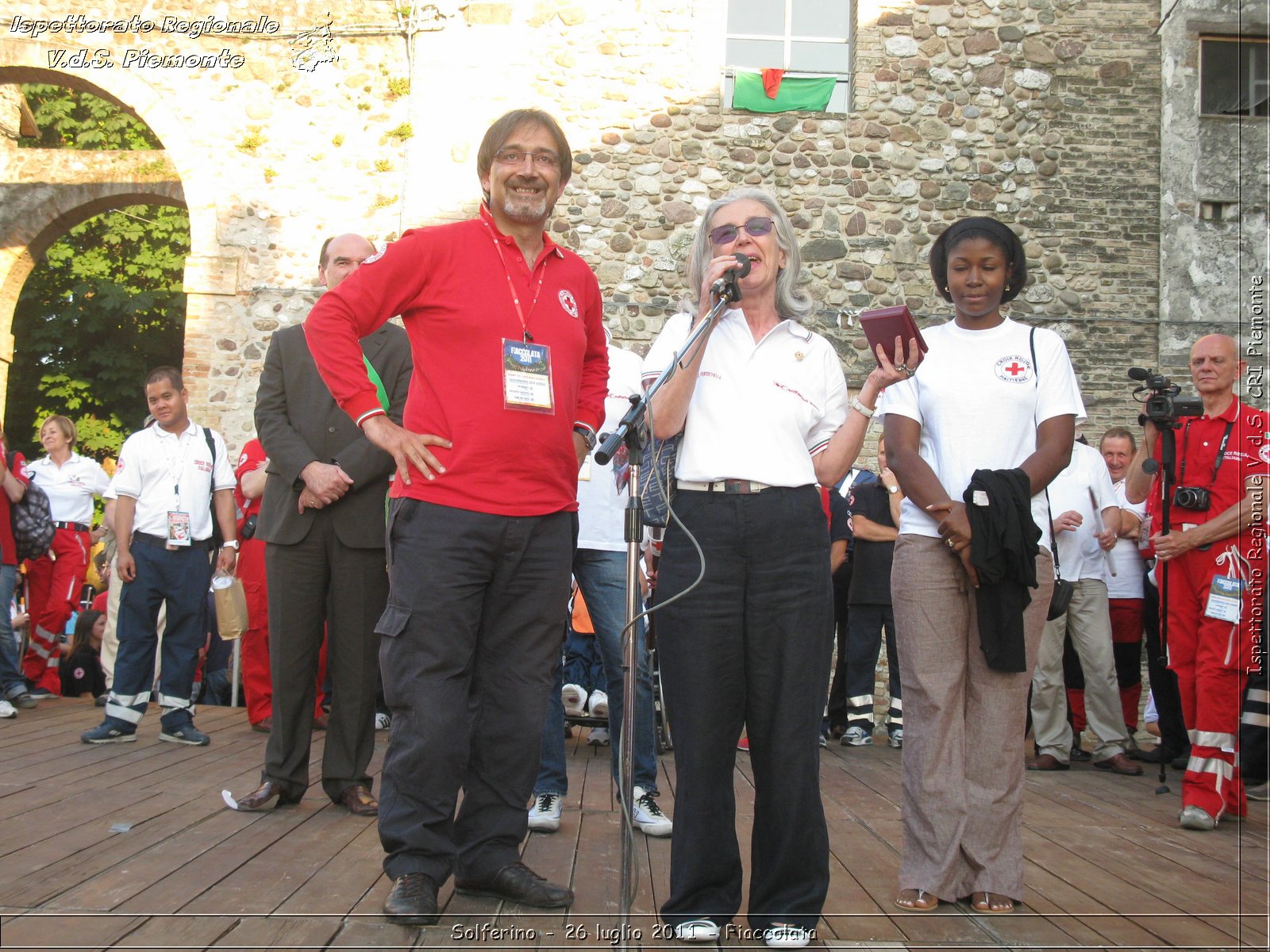 Solferino - 26 luglio 2011 - Fiaccolata -  Croce Rossa Italiana - Ispettorato Regionale Volontari del Soccorso Piemonte