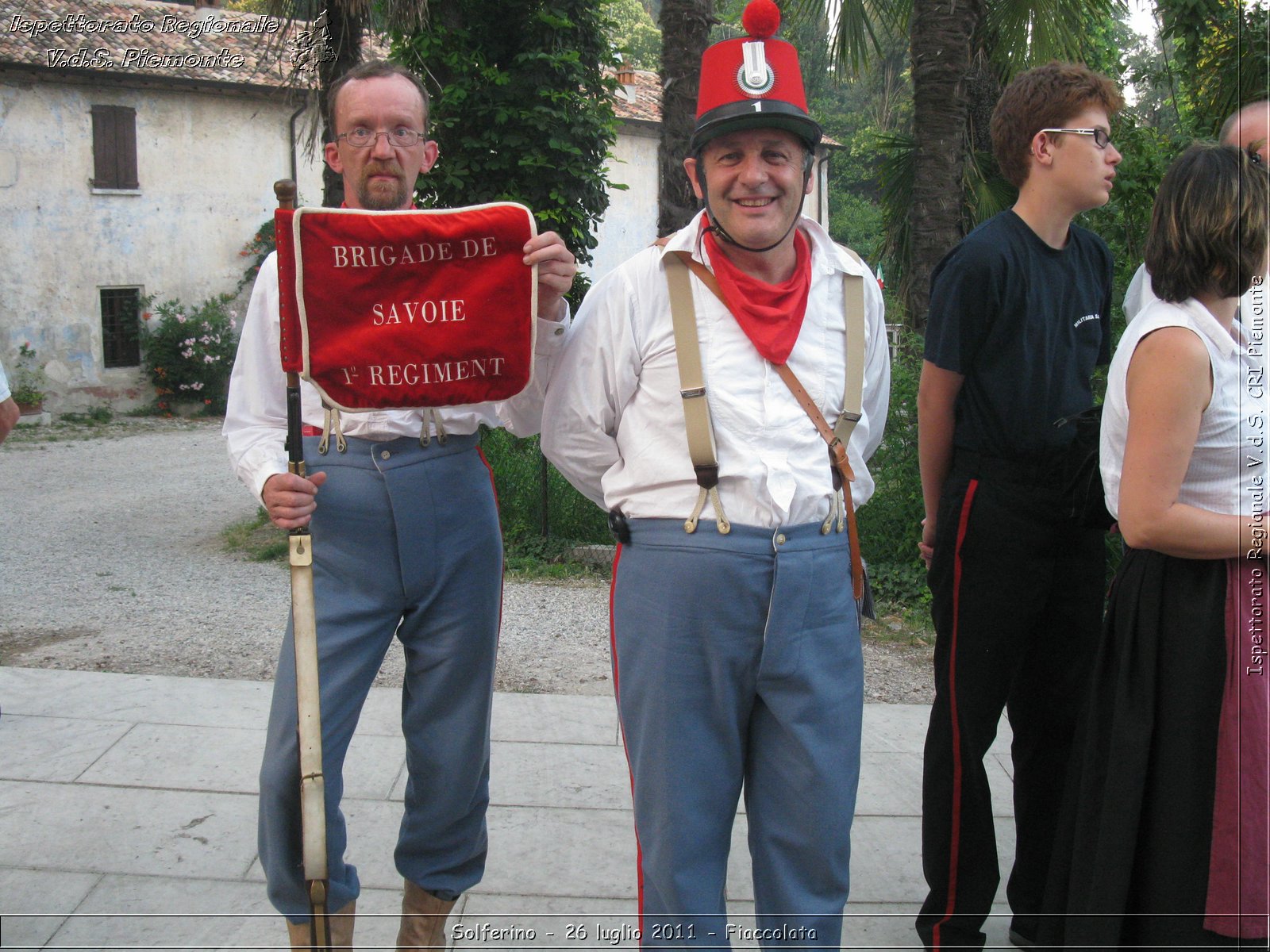 Solferino - 26 luglio 2011 - Fiaccolata -  Croce Rossa Italiana - Ispettorato Regionale Volontari del Soccorso Piemonte