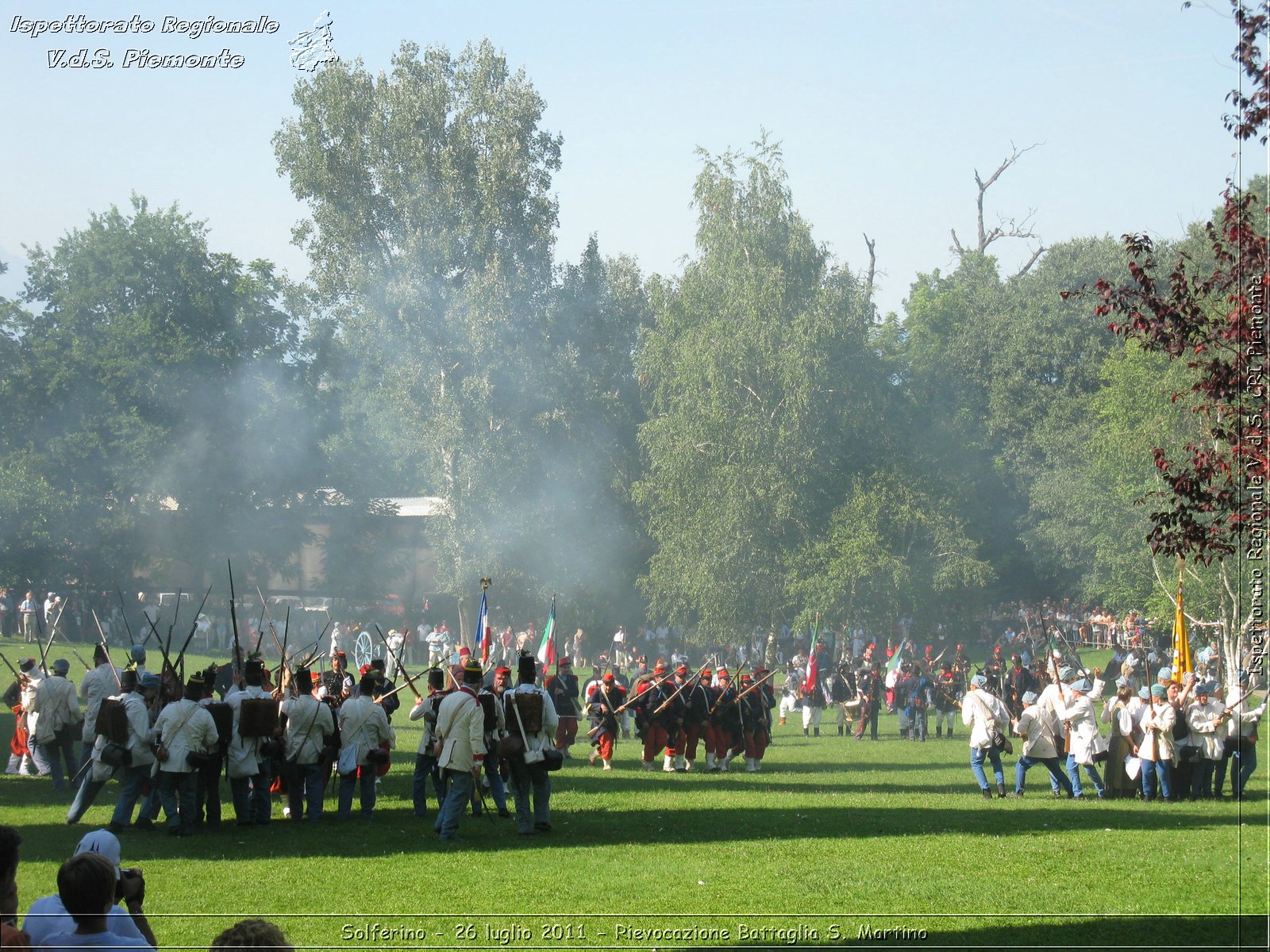 Solferino - 26 luglio 2011 - Rievocazione Battaglia S. Martino -  Croce Rossa Italiana - Ispettorato Regionale Volontari del Soccorso Piemonte