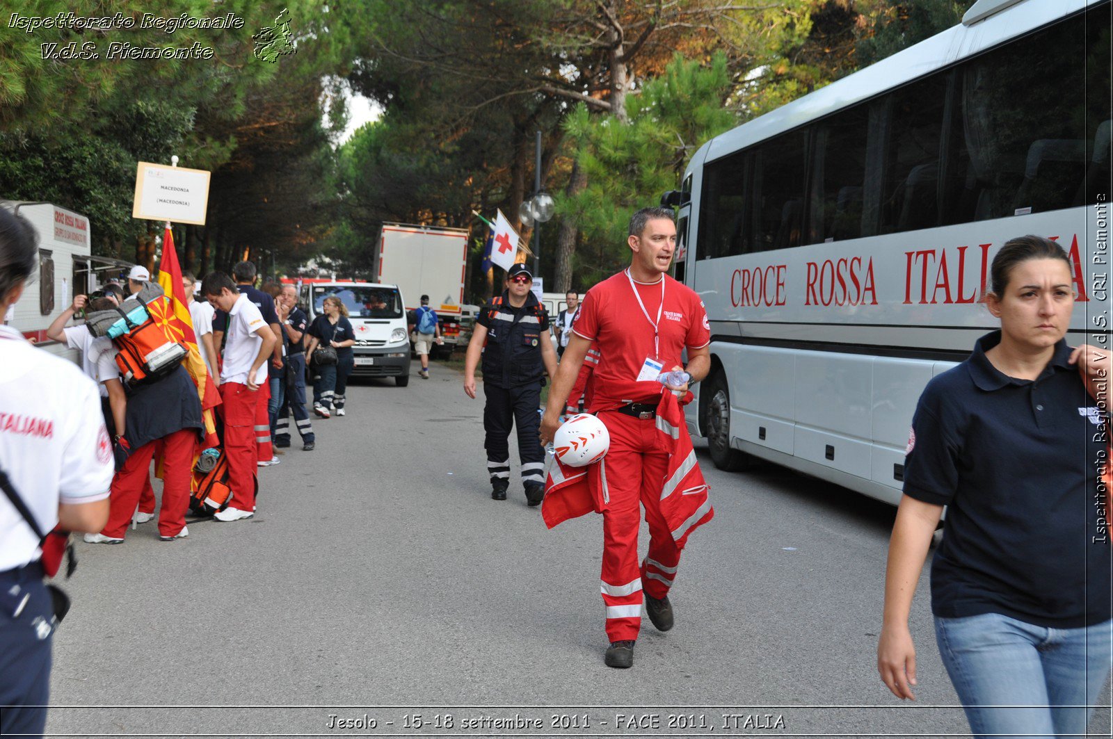 Jesolo - 15-18 settembre 2011 - FACE 2011, ITALIA -  Croce Rossa Italiana - Ispettorato Regionale Volontari del Soccorso Piemonte