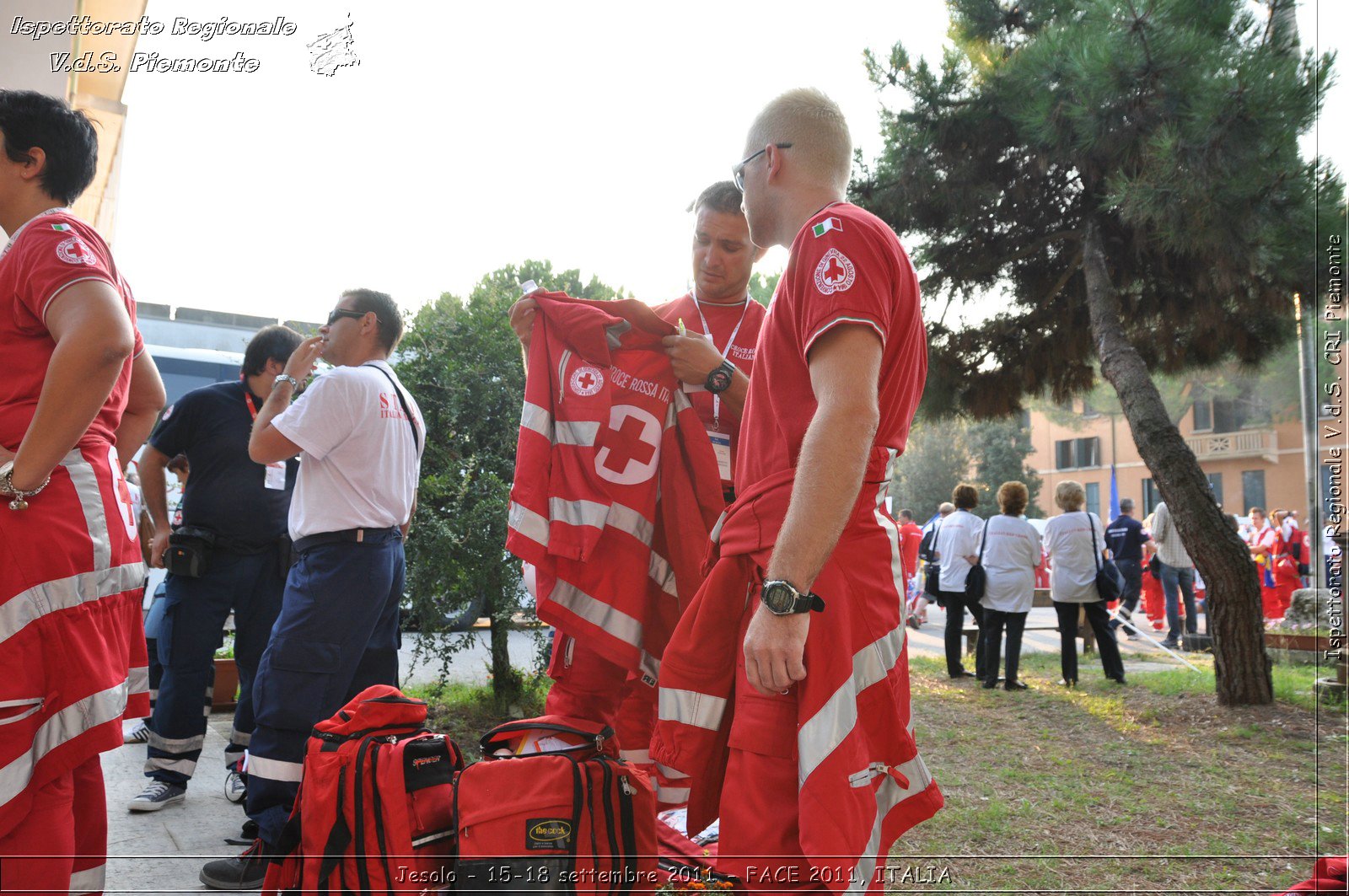 Jesolo - 15-18 settembre 2011 - FACE 2011, ITALIA -  Croce Rossa Italiana - Ispettorato Regionale Volontari del Soccorso Piemonte