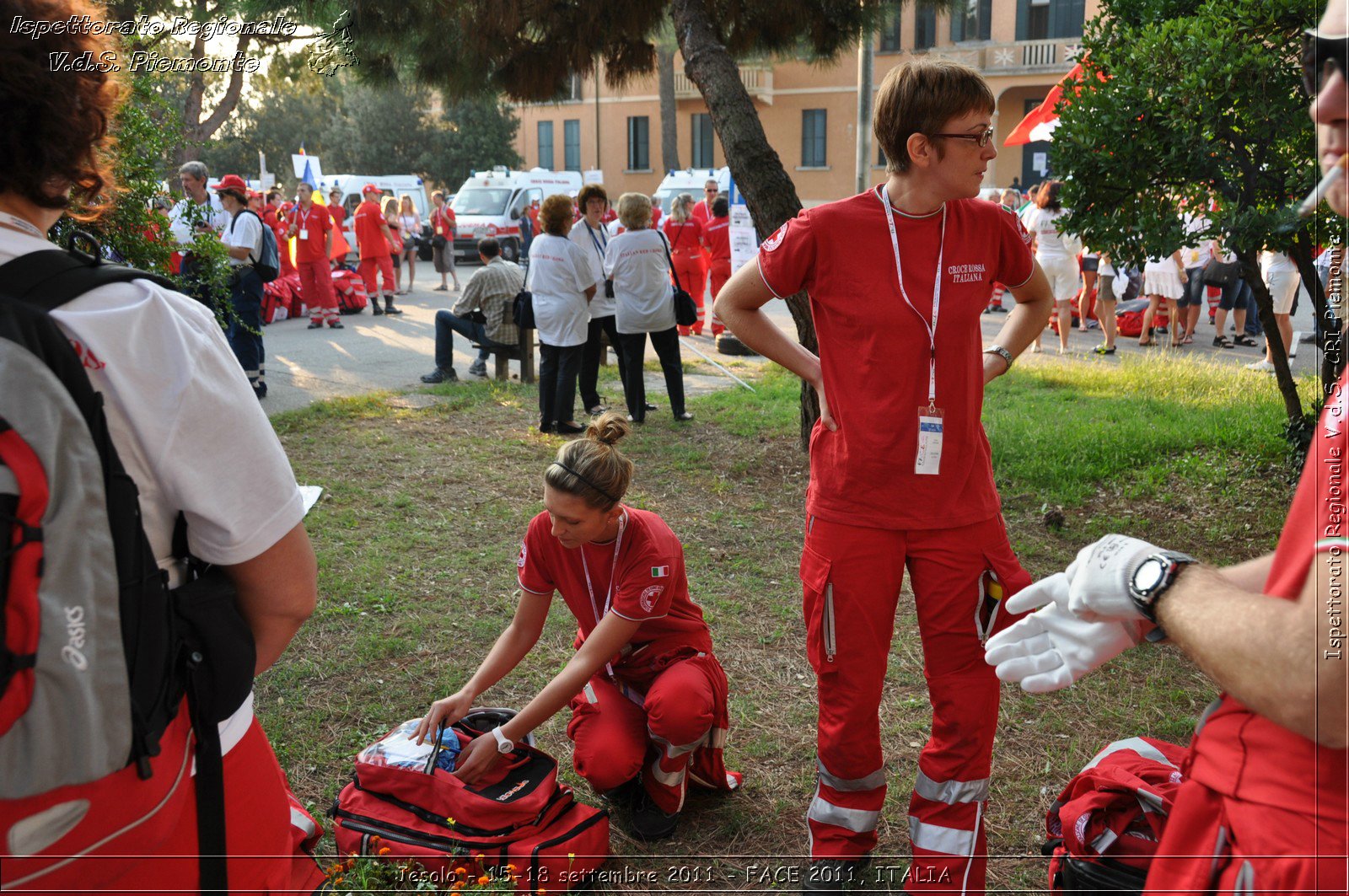 Jesolo - 15-18 settembre 2011 - FACE 2011, ITALIA -  Croce Rossa Italiana - Ispettorato Regionale Volontari del Soccorso Piemonte