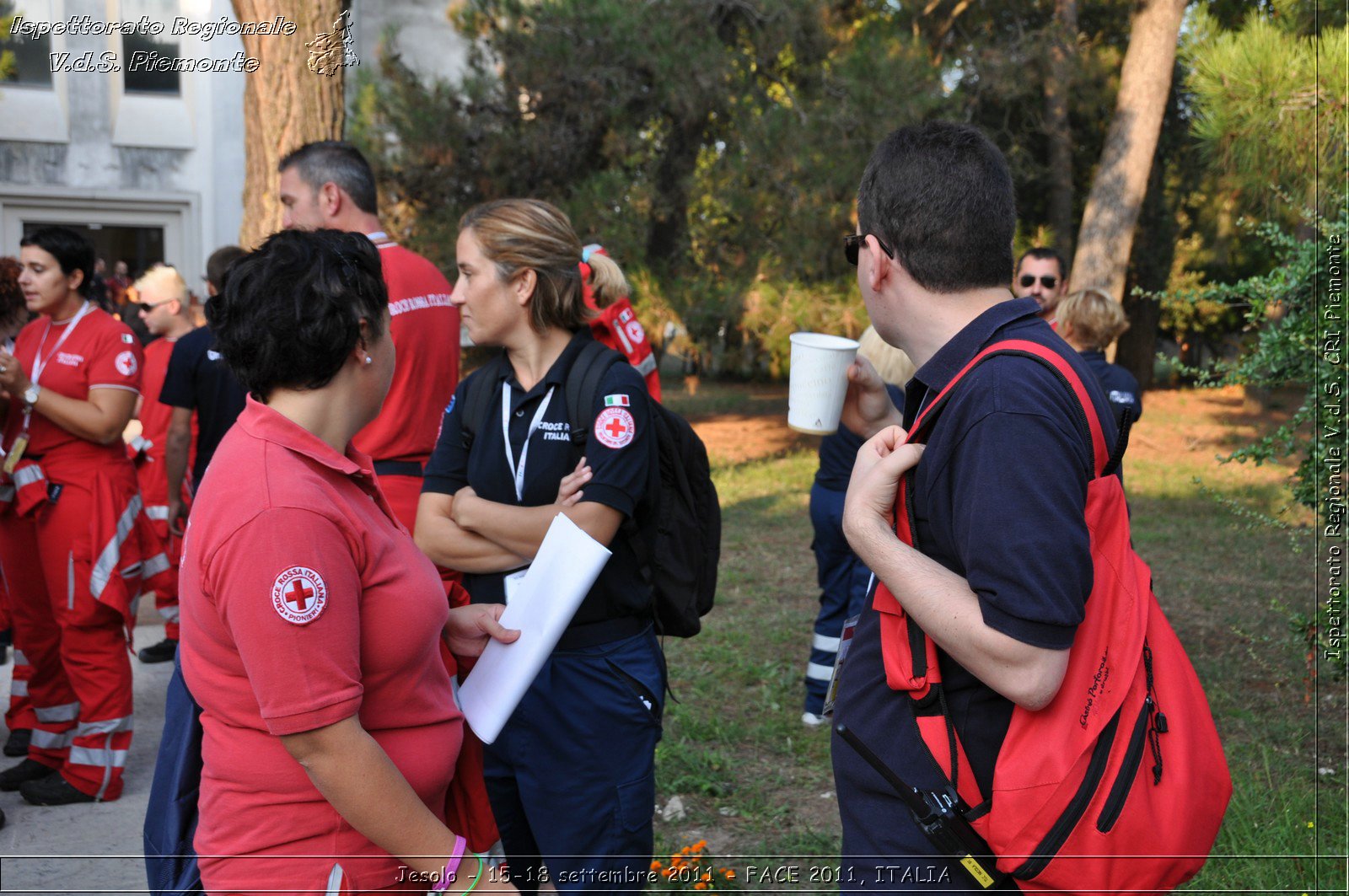 Jesolo - 15-18 settembre 2011 - FACE 2011, ITALIA -  Croce Rossa Italiana - Ispettorato Regionale Volontari del Soccorso Piemonte