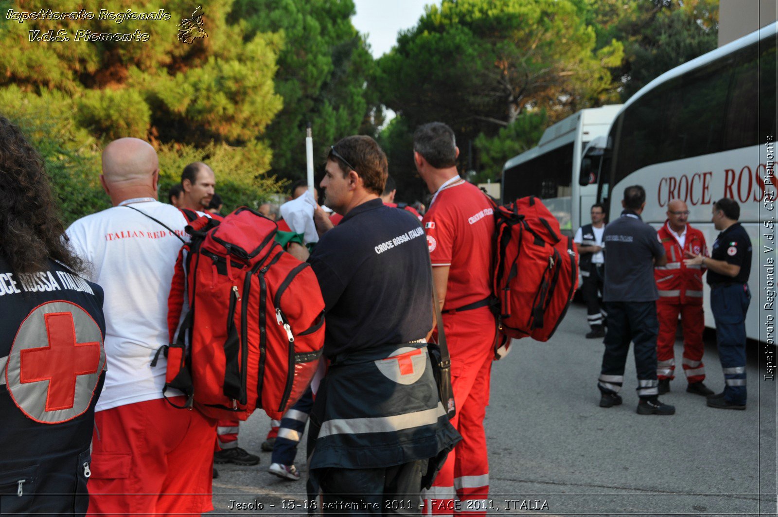 Jesolo - 15-18 settembre 2011 - FACE 2011, ITALIA -  Croce Rossa Italiana - Ispettorato Regionale Volontari del Soccorso Piemonte