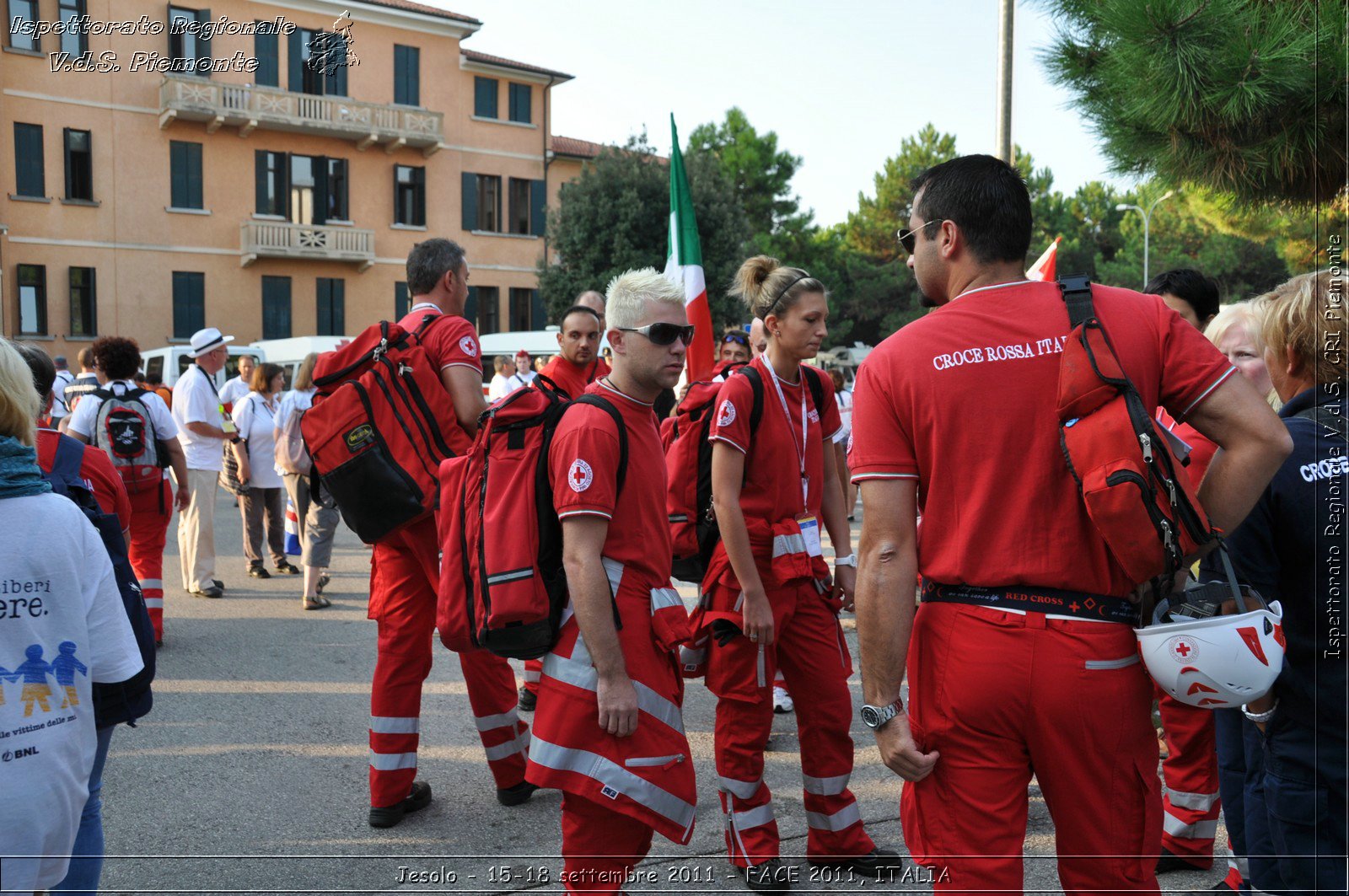 Jesolo - 15-18 settembre 2011 - FACE 2011, ITALIA -  Croce Rossa Italiana - Ispettorato Regionale Volontari del Soccorso Piemonte