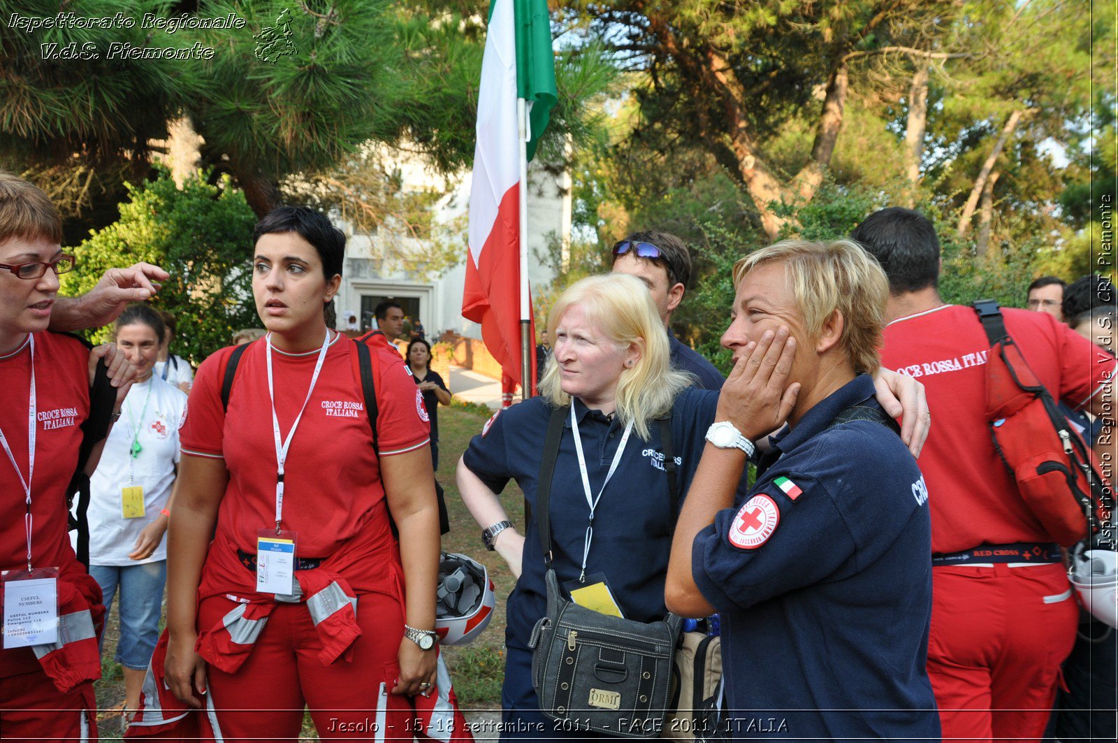 Jesolo - 15-18 settembre 2011 - FACE 2011, ITALIA -  Croce Rossa Italiana - Ispettorato Regionale Volontari del Soccorso Piemonte