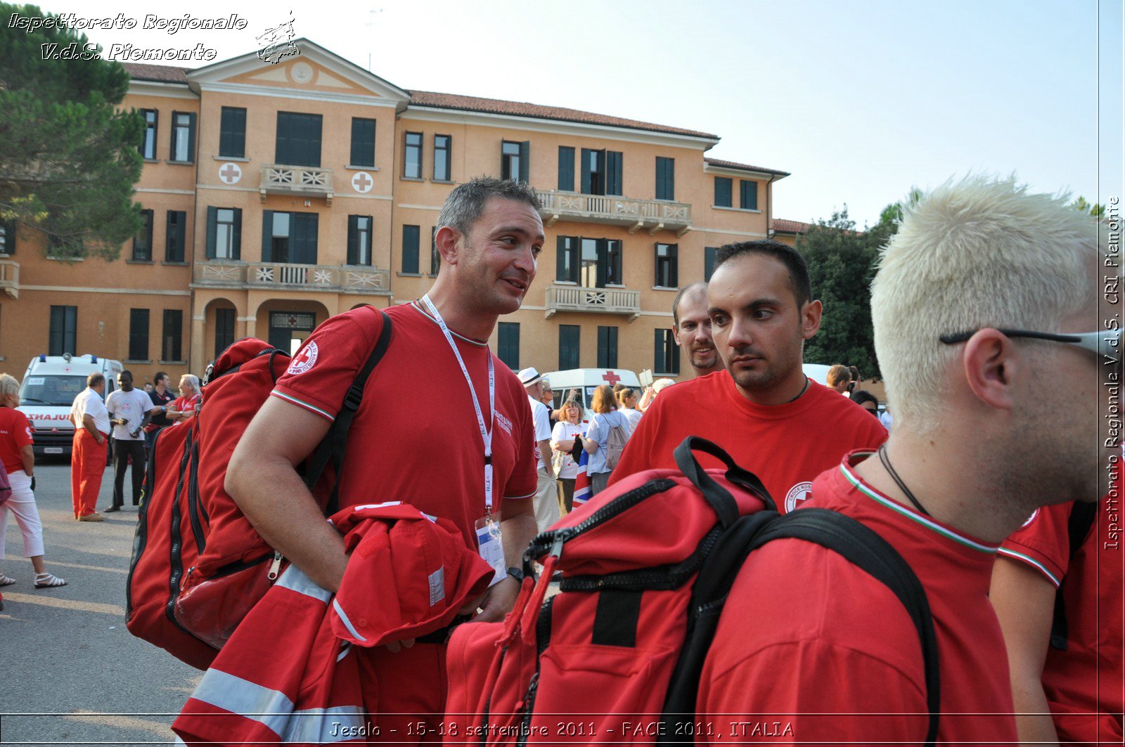 Jesolo - 15-18 settembre 2011 - FACE 2011, ITALIA -  Croce Rossa Italiana - Ispettorato Regionale Volontari del Soccorso Piemonte