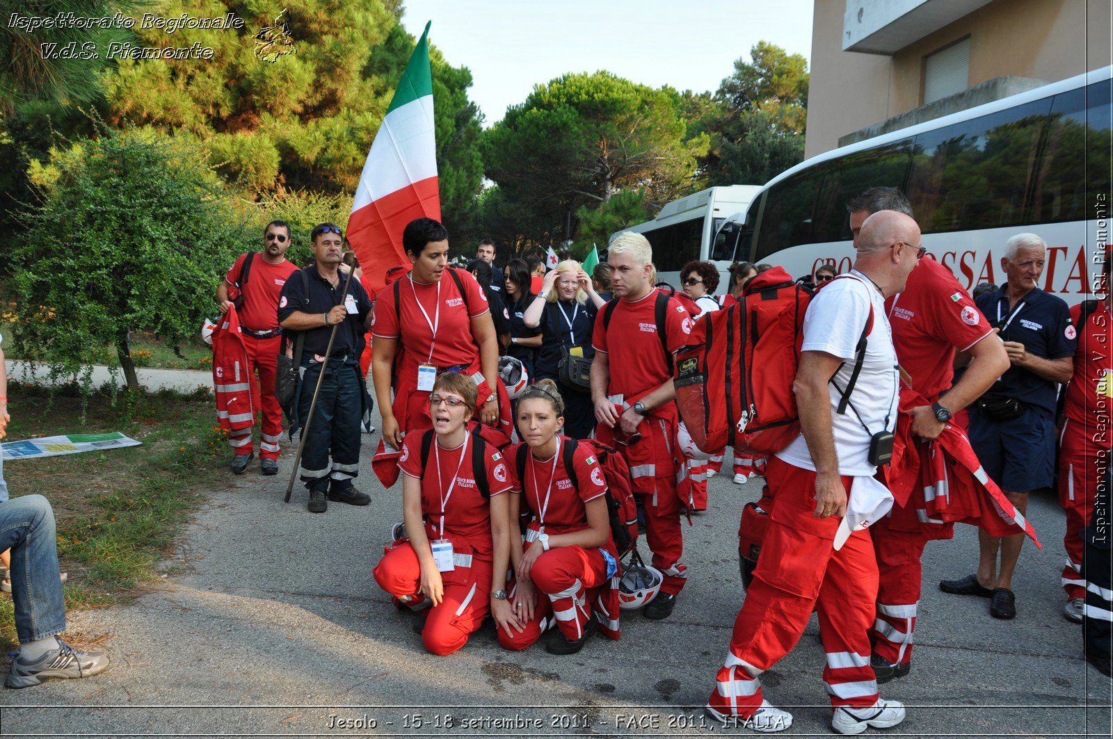 Jesolo - 15-18 settembre 2011 - FACE 2011, ITALIA -  Croce Rossa Italiana - Ispettorato Regionale Volontari del Soccorso Piemonte