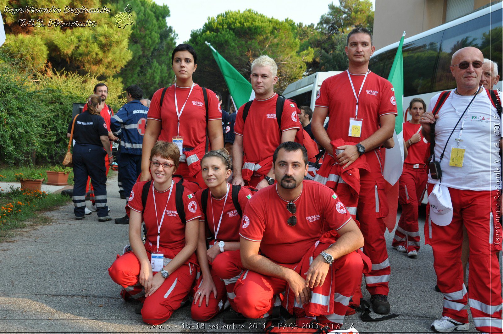 Jesolo - 15-18 settembre 2011 - FACE 2011, ITALIA -  Croce Rossa Italiana - Ispettorato Regionale Volontari del Soccorso Piemonte