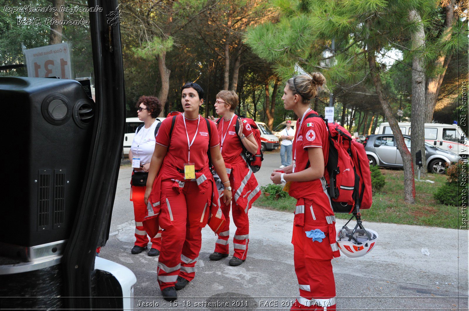 Jesolo - 15-18 settembre 2011 - FACE 2011, ITALIA -  Croce Rossa Italiana - Ispettorato Regionale Volontari del Soccorso Piemonte