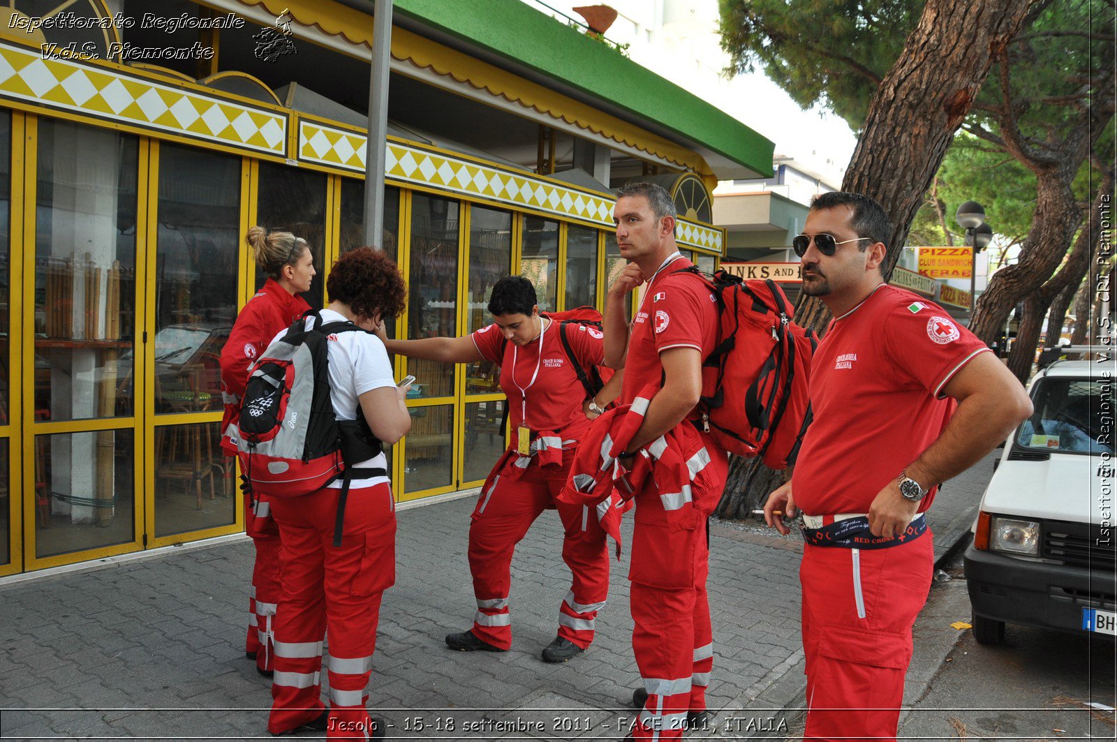 Jesolo - 15-18 settembre 2011 - FACE 2011, ITALIA -  Croce Rossa Italiana - Ispettorato Regionale Volontari del Soccorso Piemonte