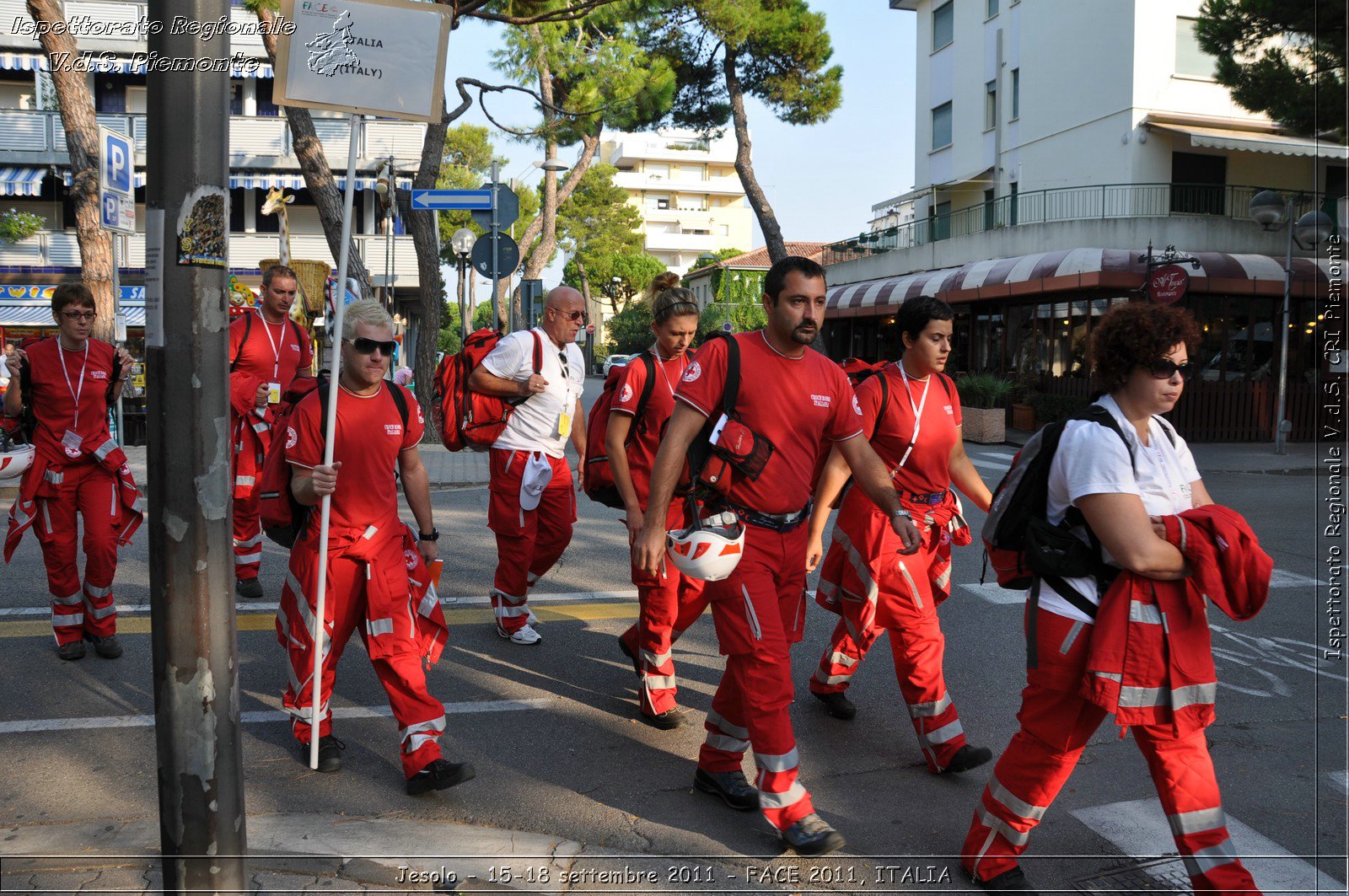 Jesolo - 15-18 settembre 2011 - FACE 2011, ITALIA -  Croce Rossa Italiana - Ispettorato Regionale Volontari del Soccorso Piemonte