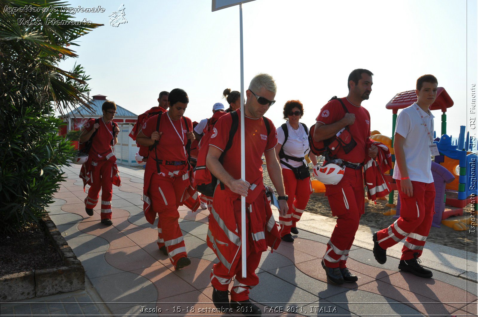 Jesolo - 15-18 settembre 2011 - FACE 2011, ITALIA -  Croce Rossa Italiana - Ispettorato Regionale Volontari del Soccorso Piemonte