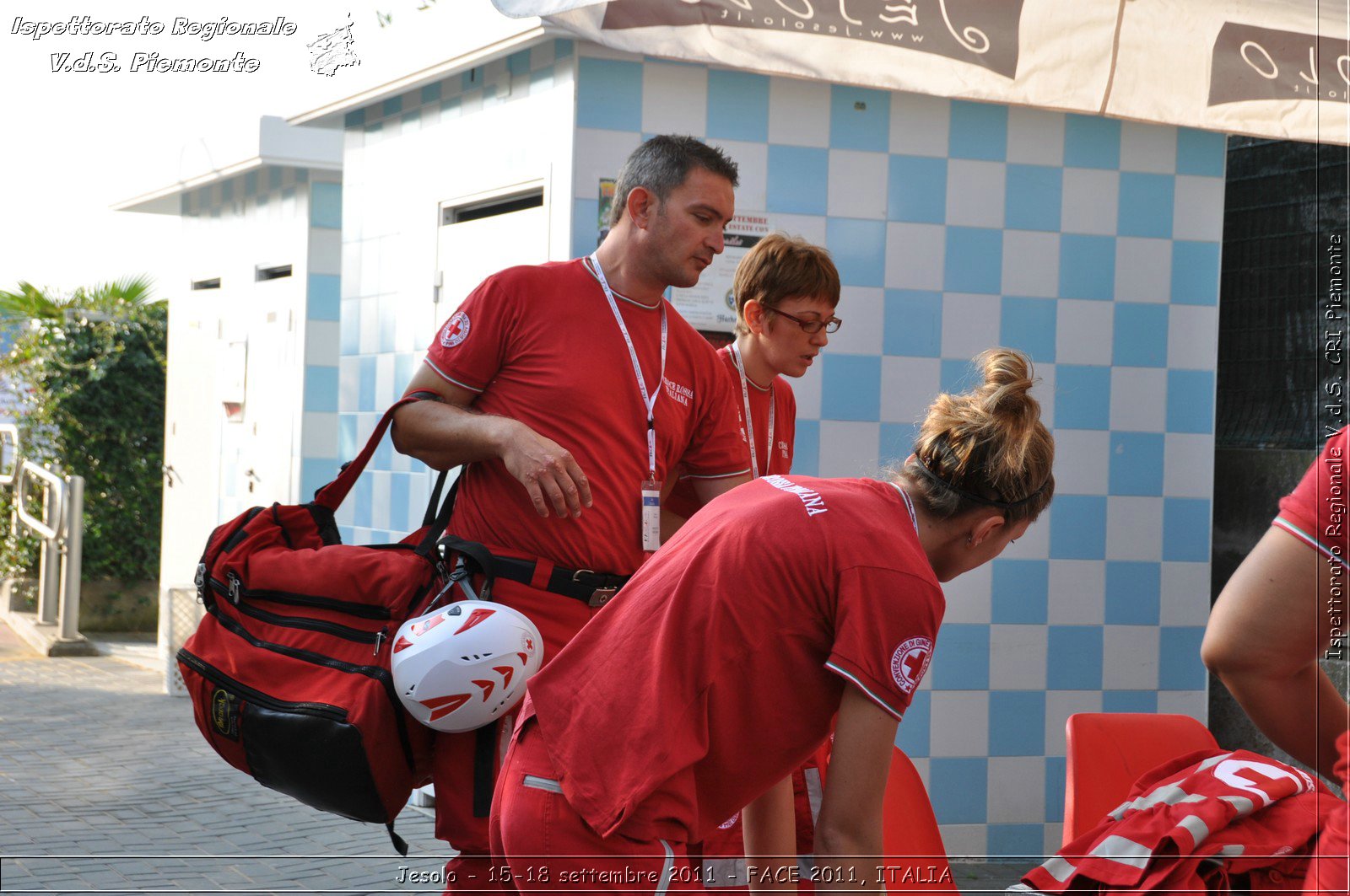 Jesolo - 15-18 settembre 2011 - FACE 2011, ITALIA -  Croce Rossa Italiana - Ispettorato Regionale Volontari del Soccorso Piemonte