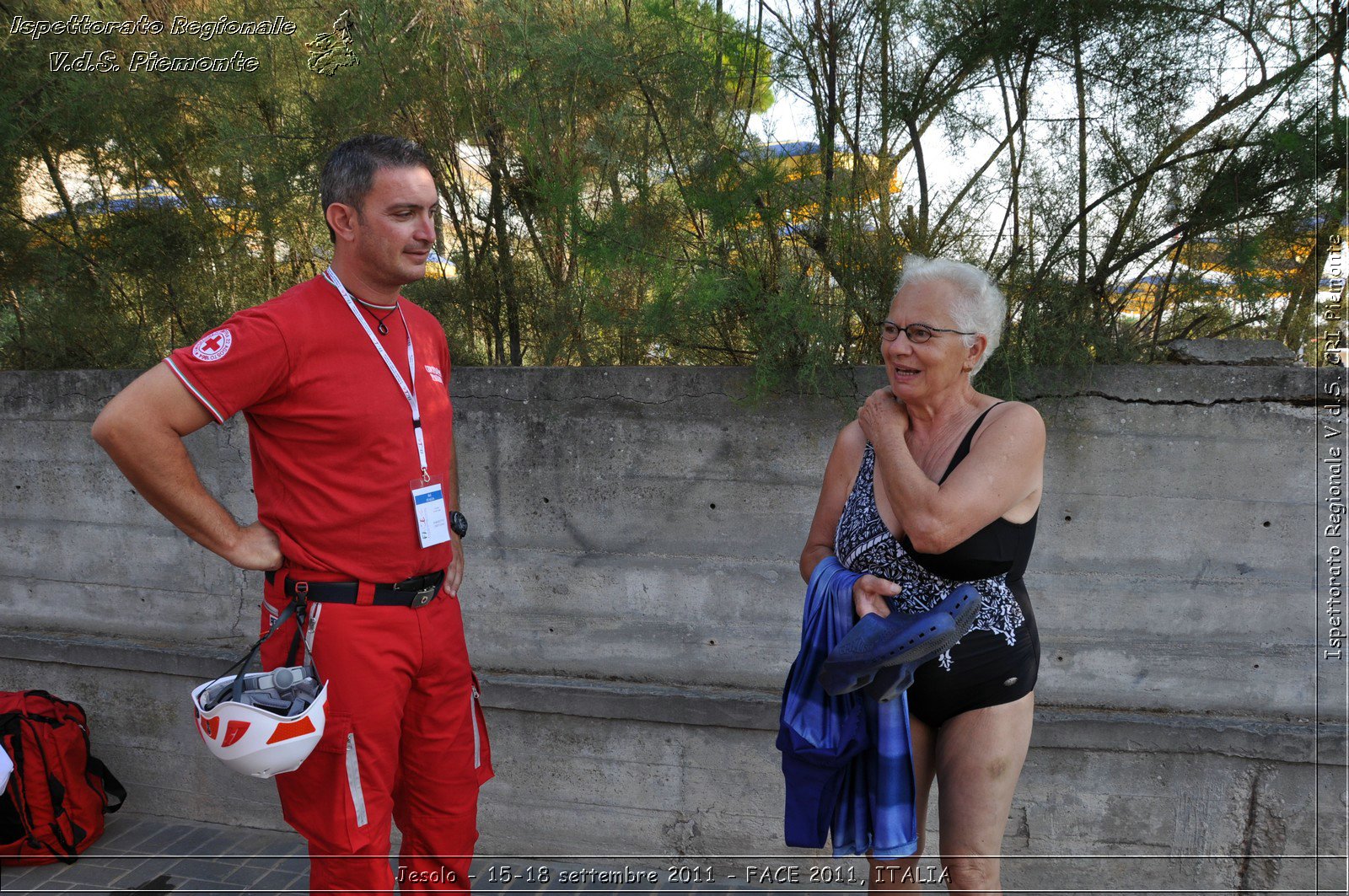 Jesolo - 15-18 settembre 2011 - FACE 2011, ITALIA -  Croce Rossa Italiana - Ispettorato Regionale Volontari del Soccorso Piemonte