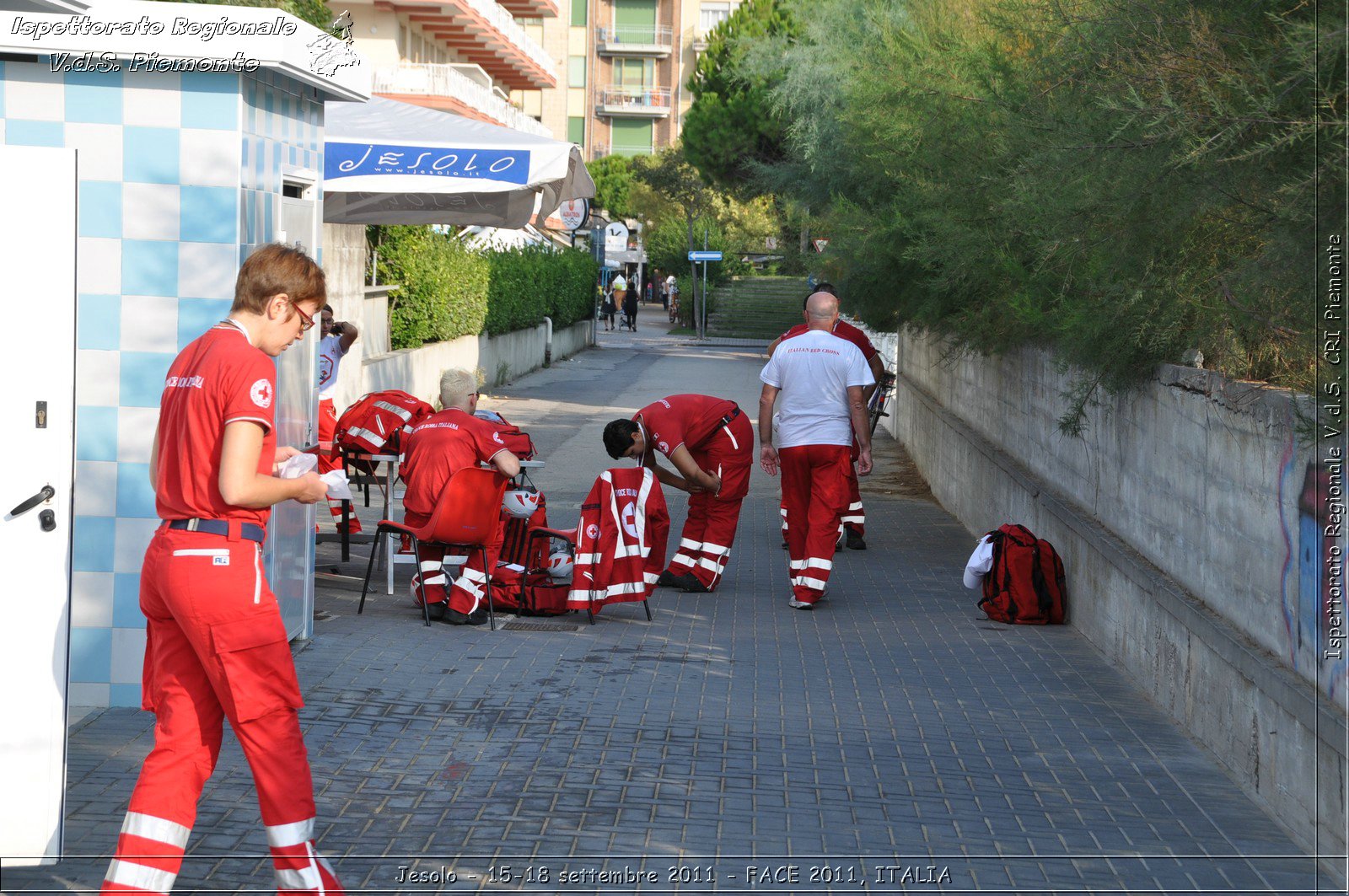 Jesolo - 15-18 settembre 2011 - FACE 2011, ITALIA -  Croce Rossa Italiana - Ispettorato Regionale Volontari del Soccorso Piemonte