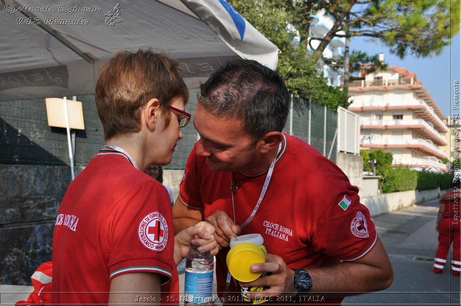 Jesolo - 15-18 settembre 2011 - FACE 2011, ITALIA -  Croce Rossa Italiana - Ispettorato Regionale Volontari del Soccorso Piemonte